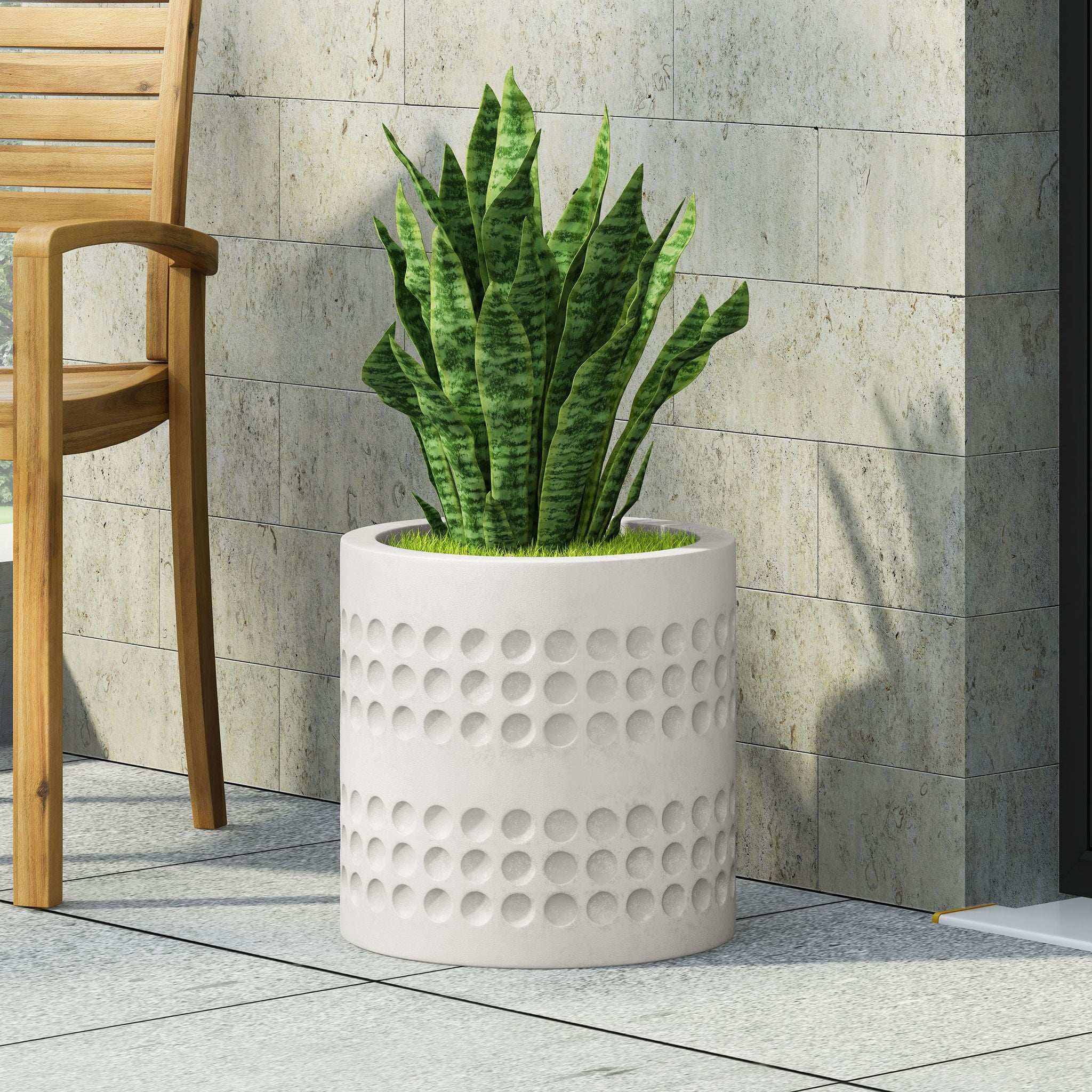 Elegant Design Cube Planter - Image 9