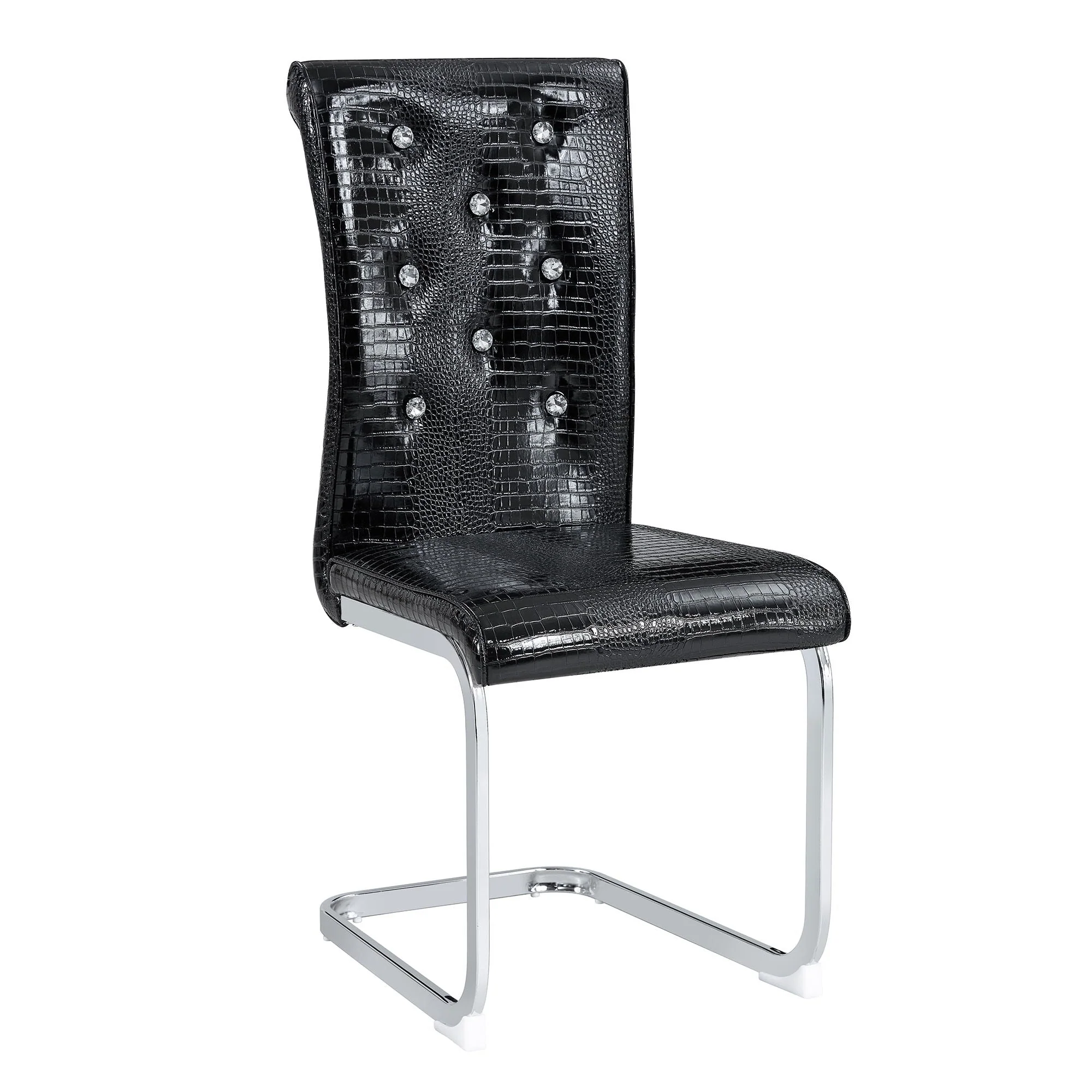 Elegant Design Upholstered Dining Chairs - Image 4