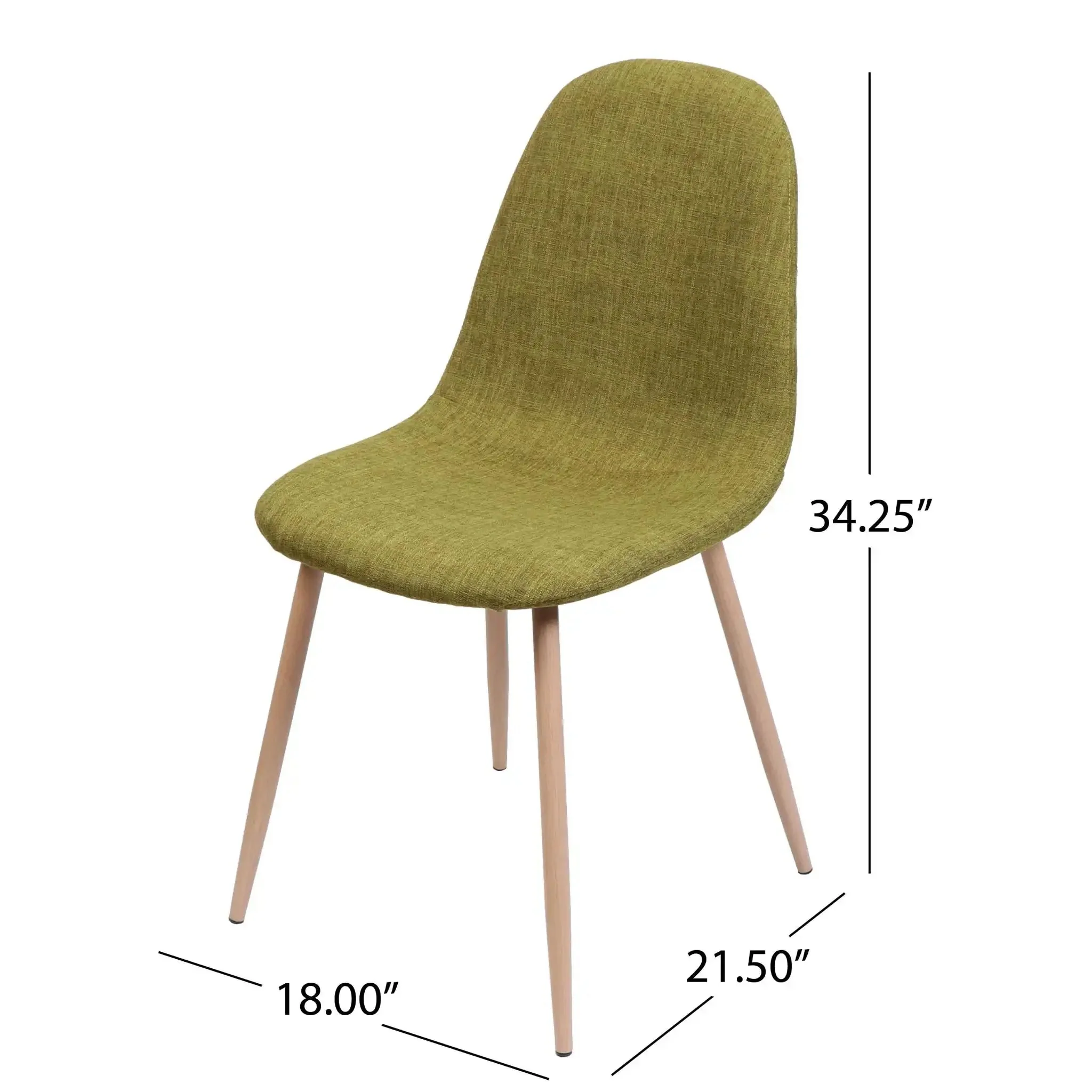 Elegant Dining Chair Set With Fabric - Image 14
