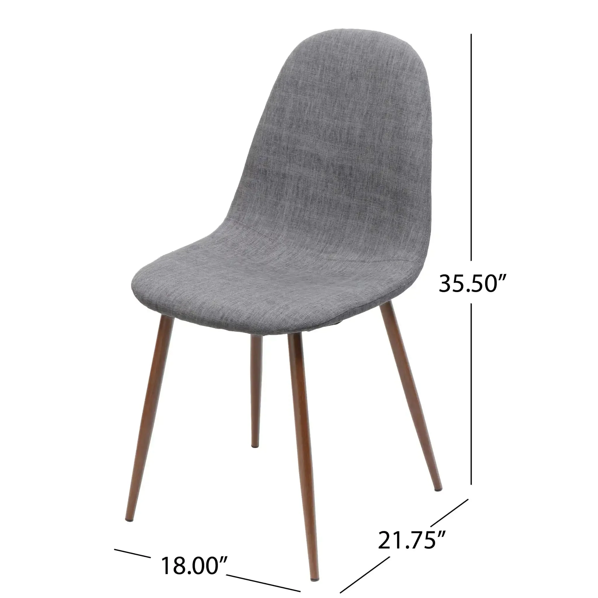 Elegant Dining Chair Set With Fabric - Image 16