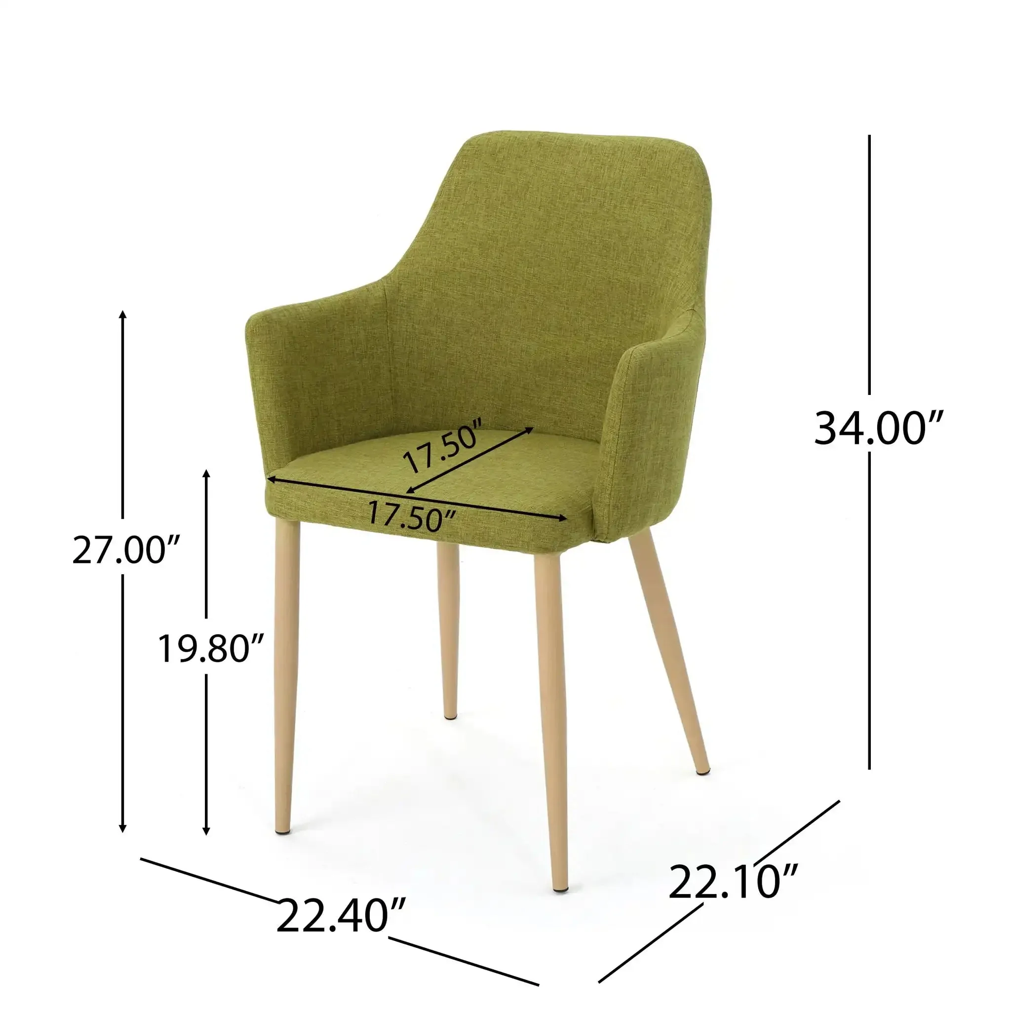 Elegant Dining Chair With Contoured Support - Image 36