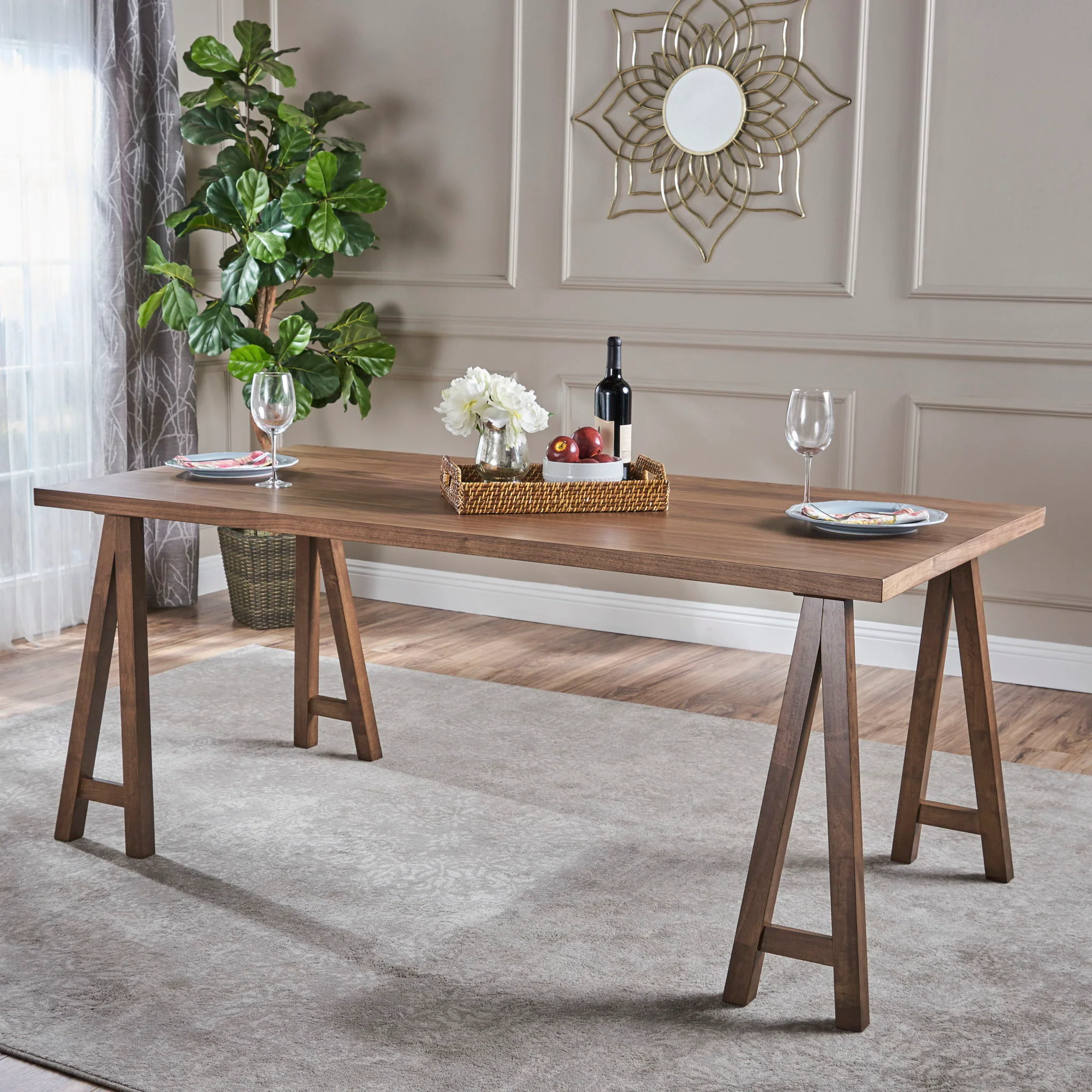Elegant Dining Table Versatile Use - Image 11