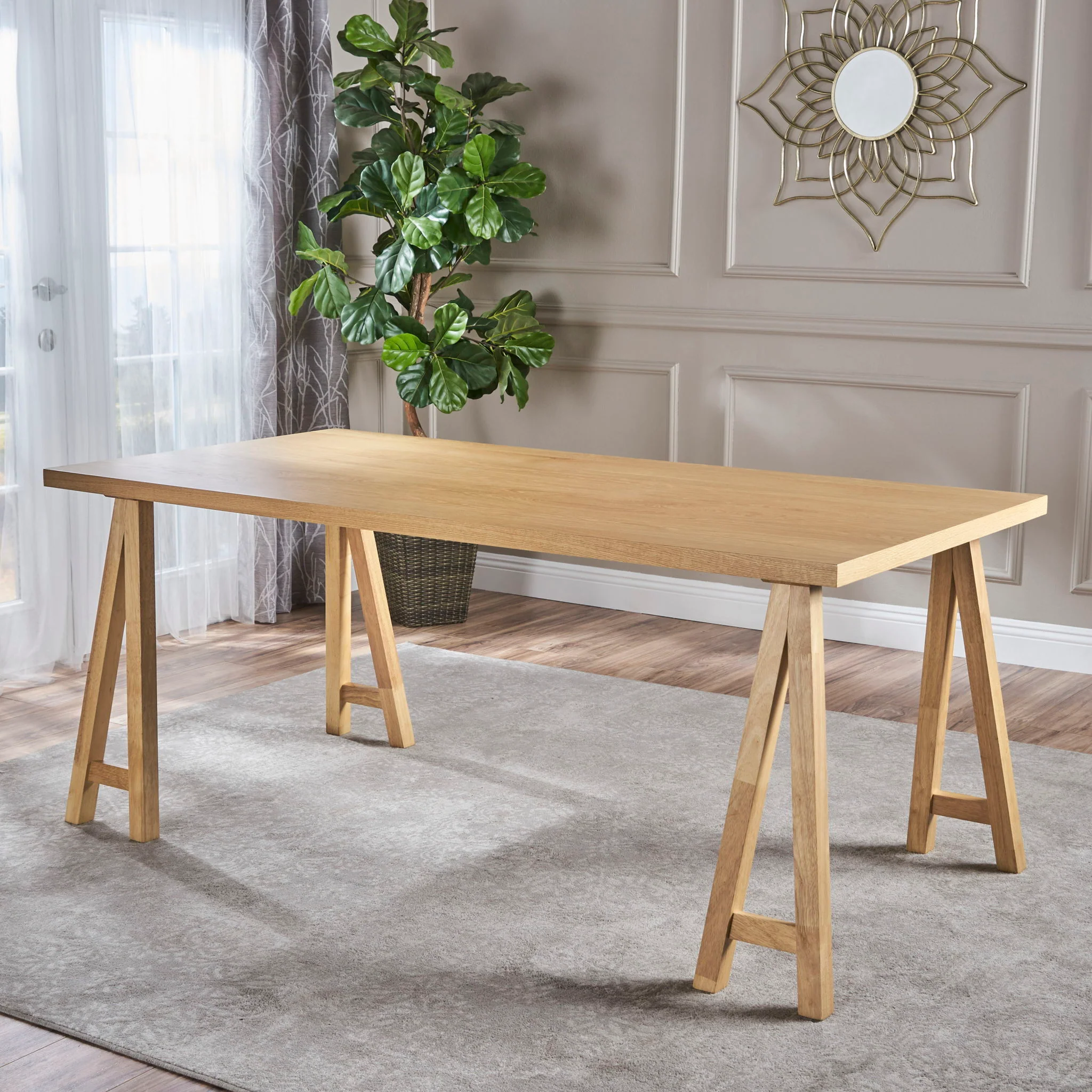 Elegant Dining Table Versatile Use - Image 24