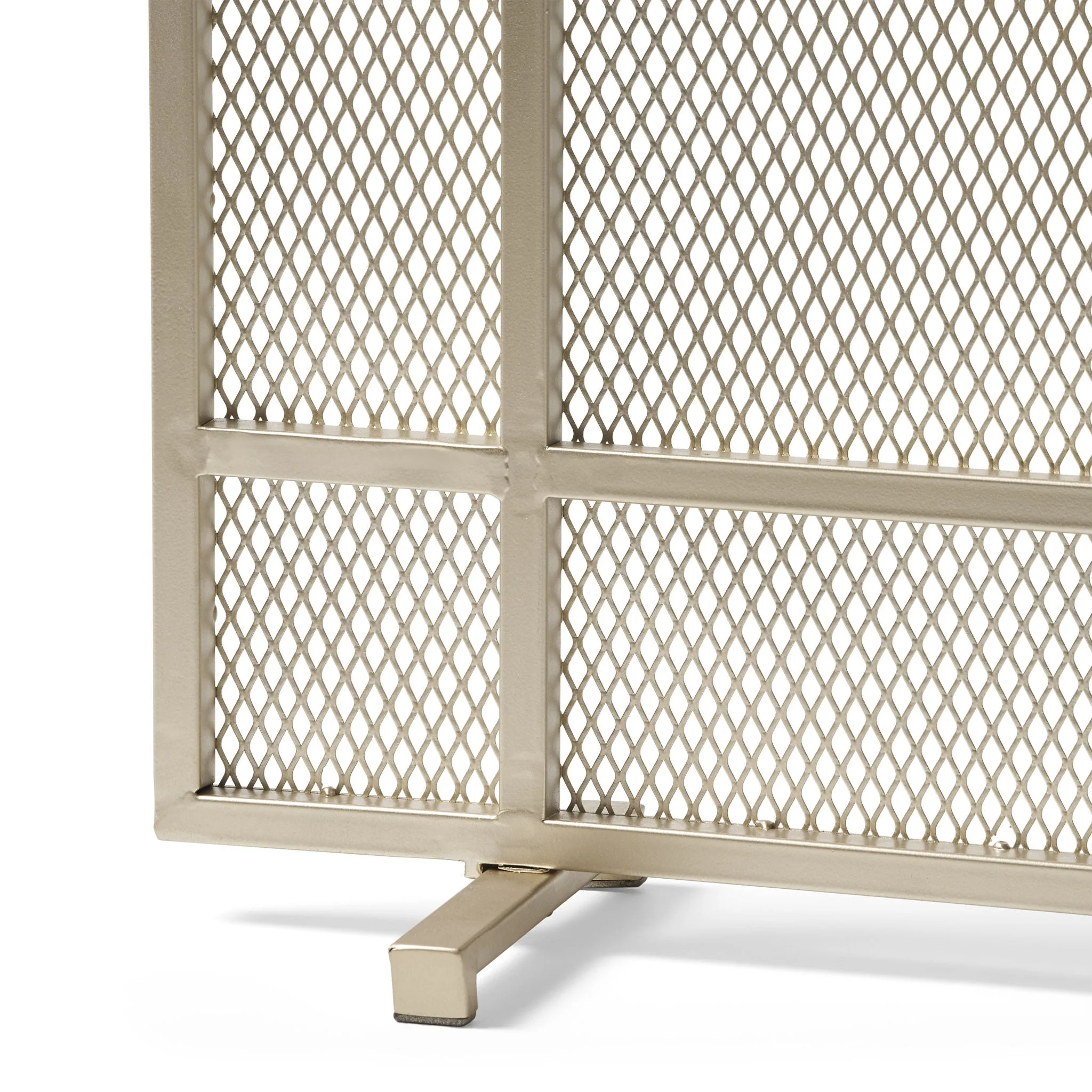 Elegant Iron Fire Screen For Fireplace Protection - Image 8