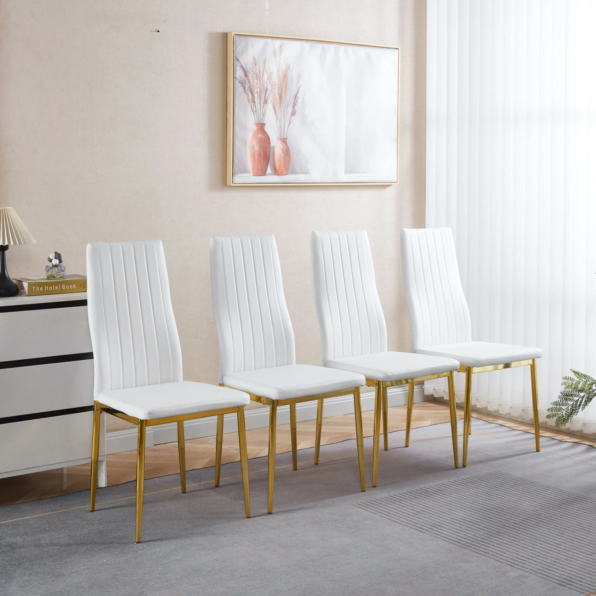 Elegant Legs Dining Chair (Set of 4) - Image 5