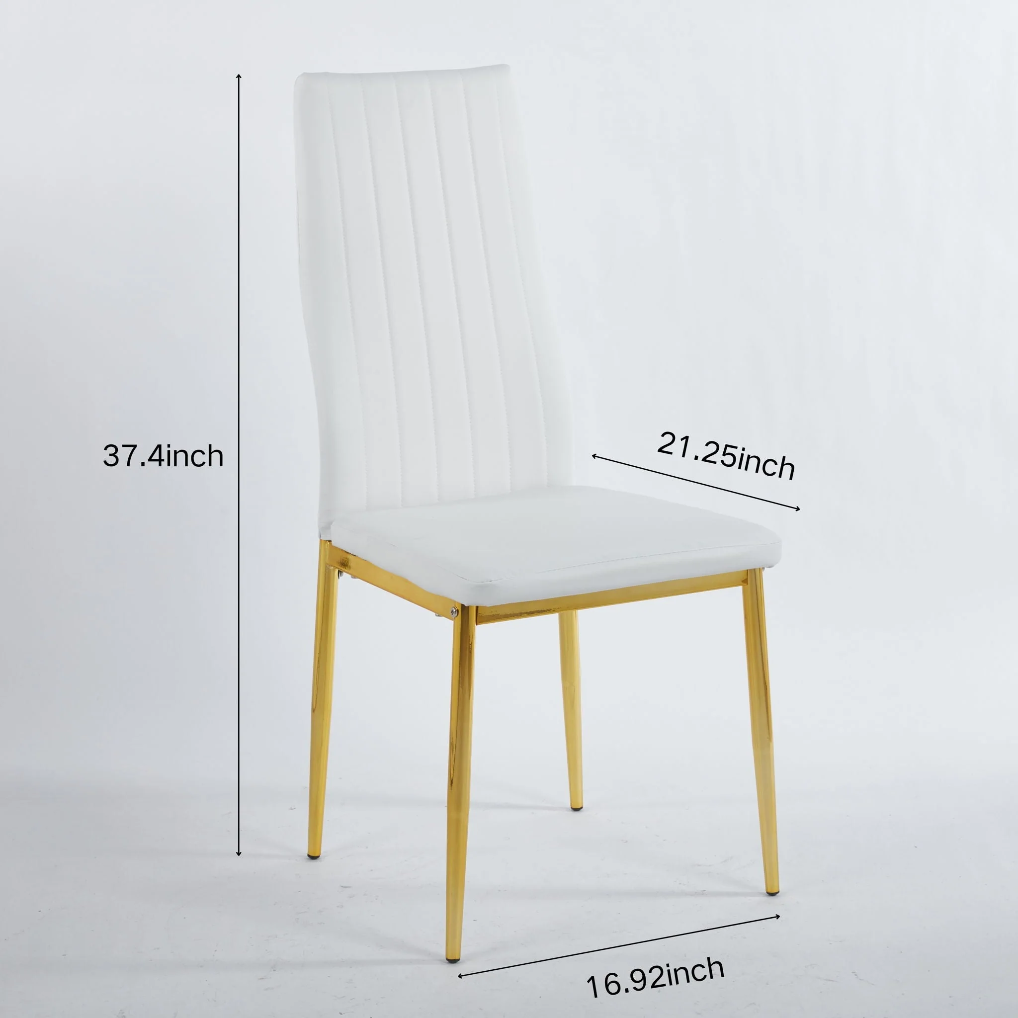 Elegant Legs Dining Chair (Set of 4) - Image 7