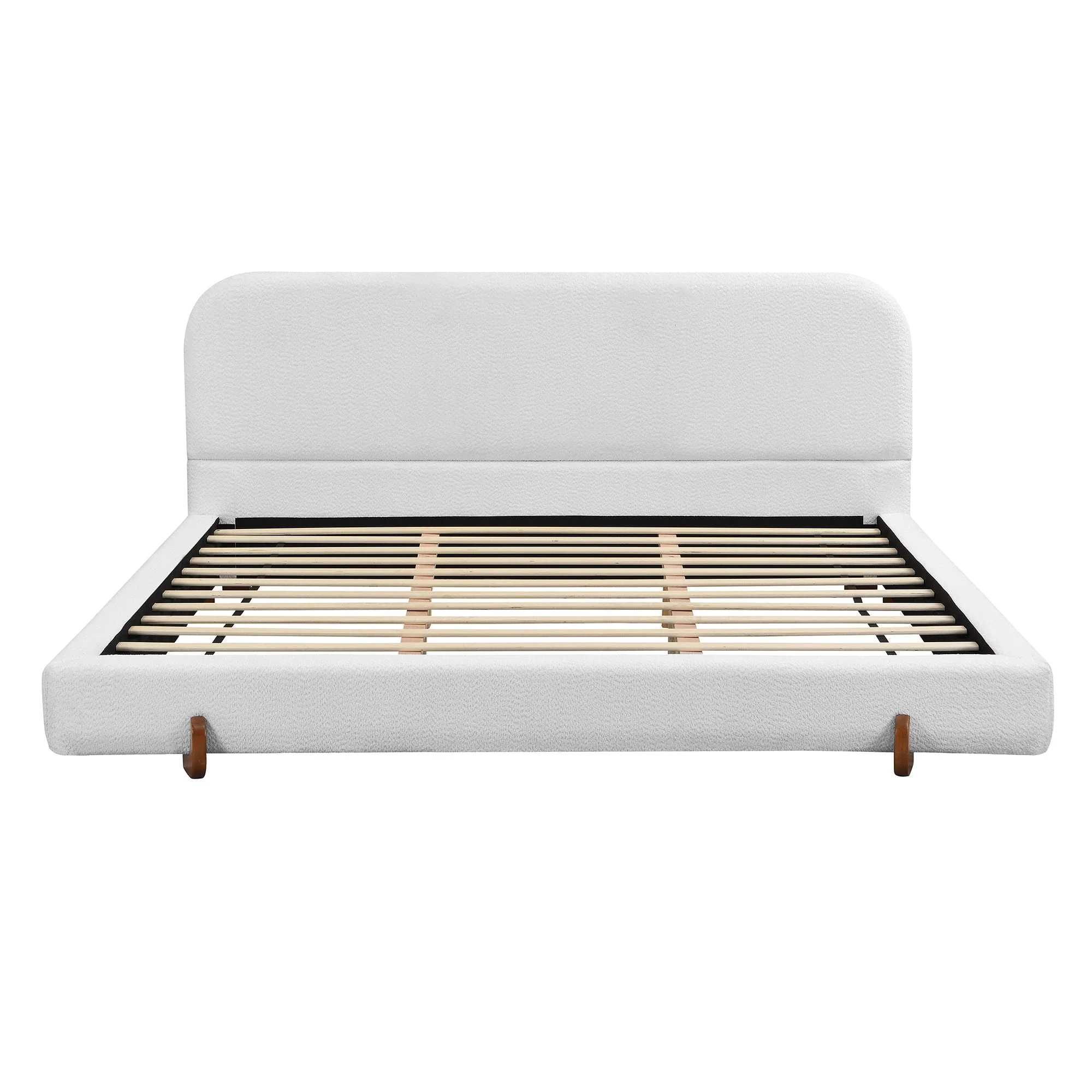 Elegant Upholstered Bed Frame - Image 2
