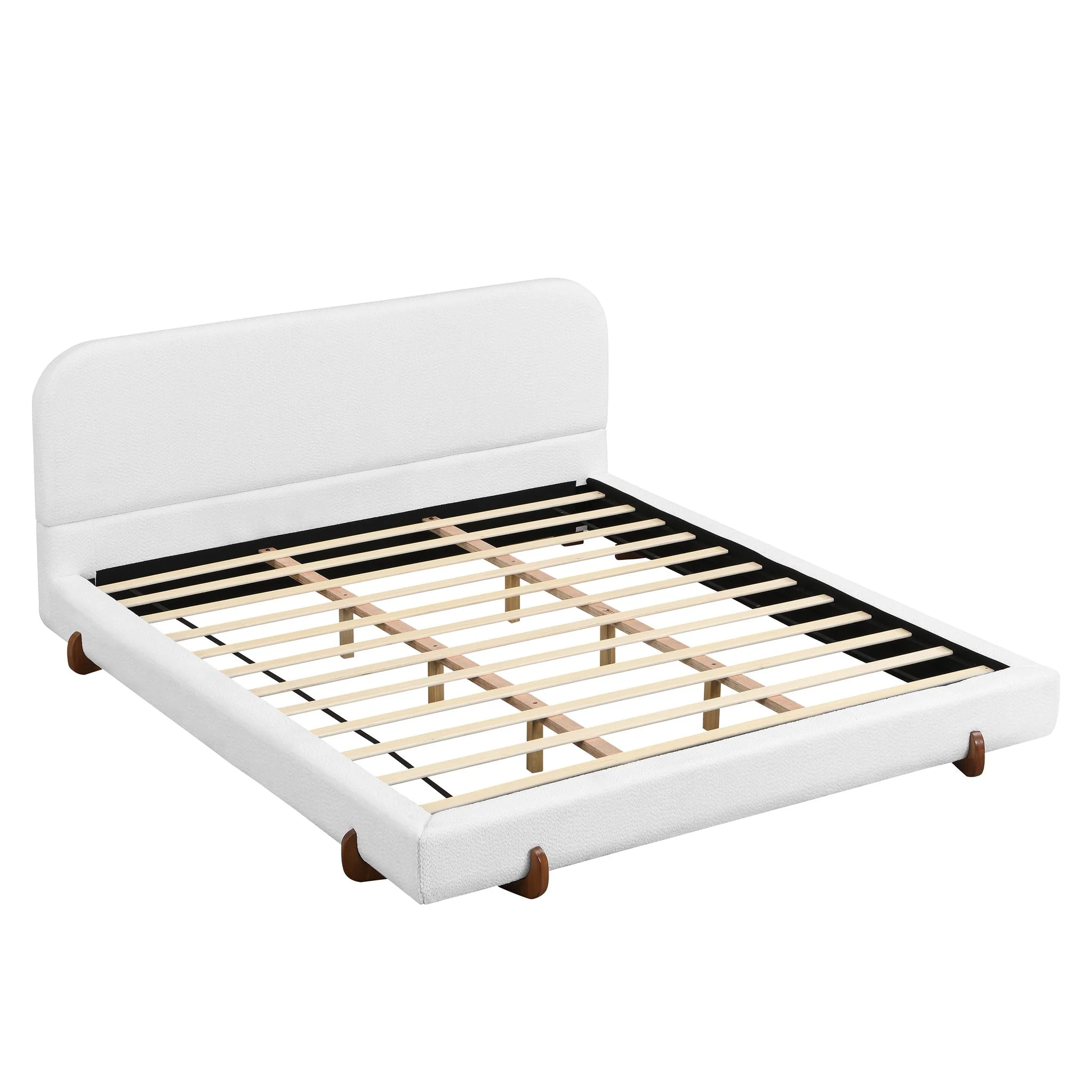 Elegant Upholstered Bed Frame - Image 8