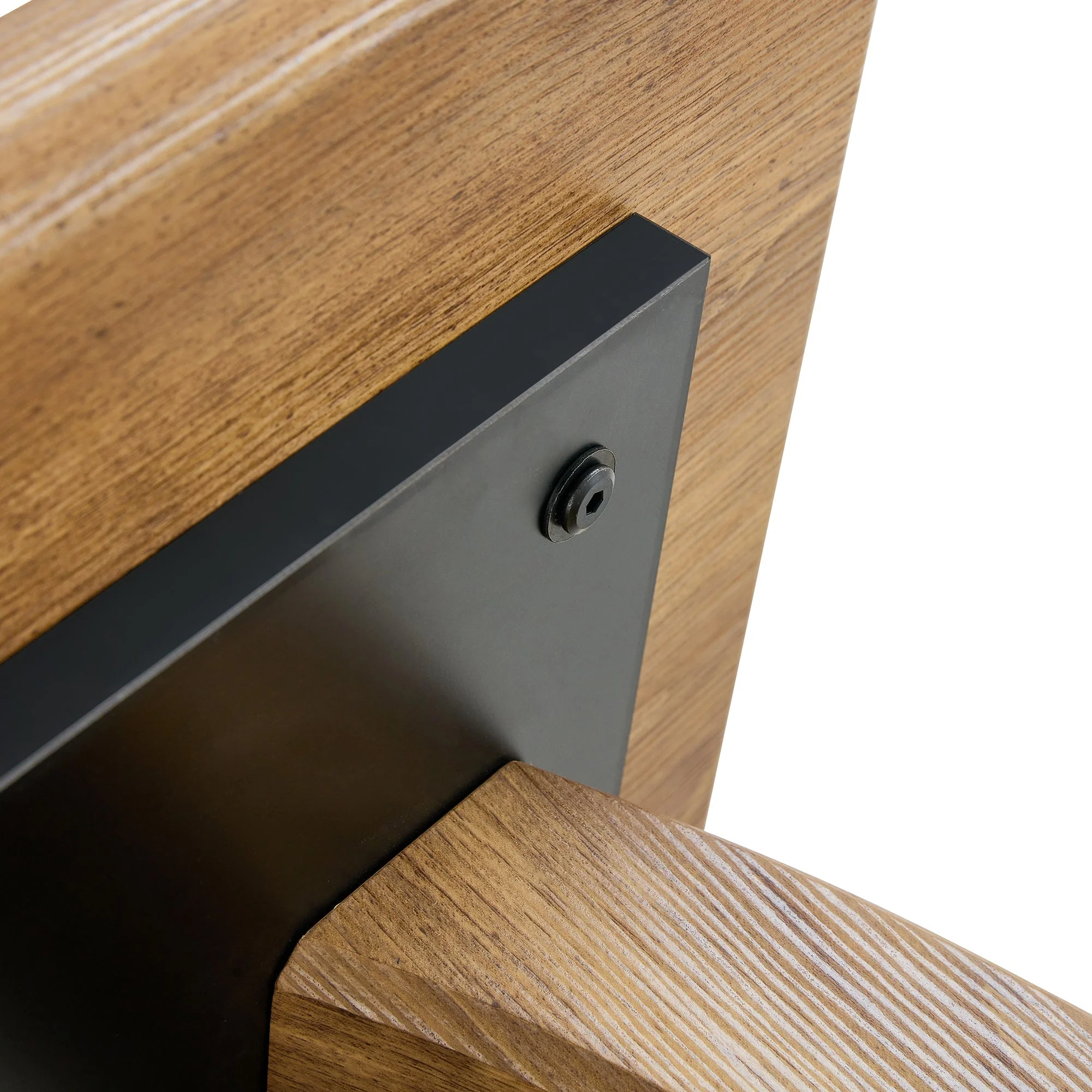 Elegant Wood-Grain Coffee Table - Image 18