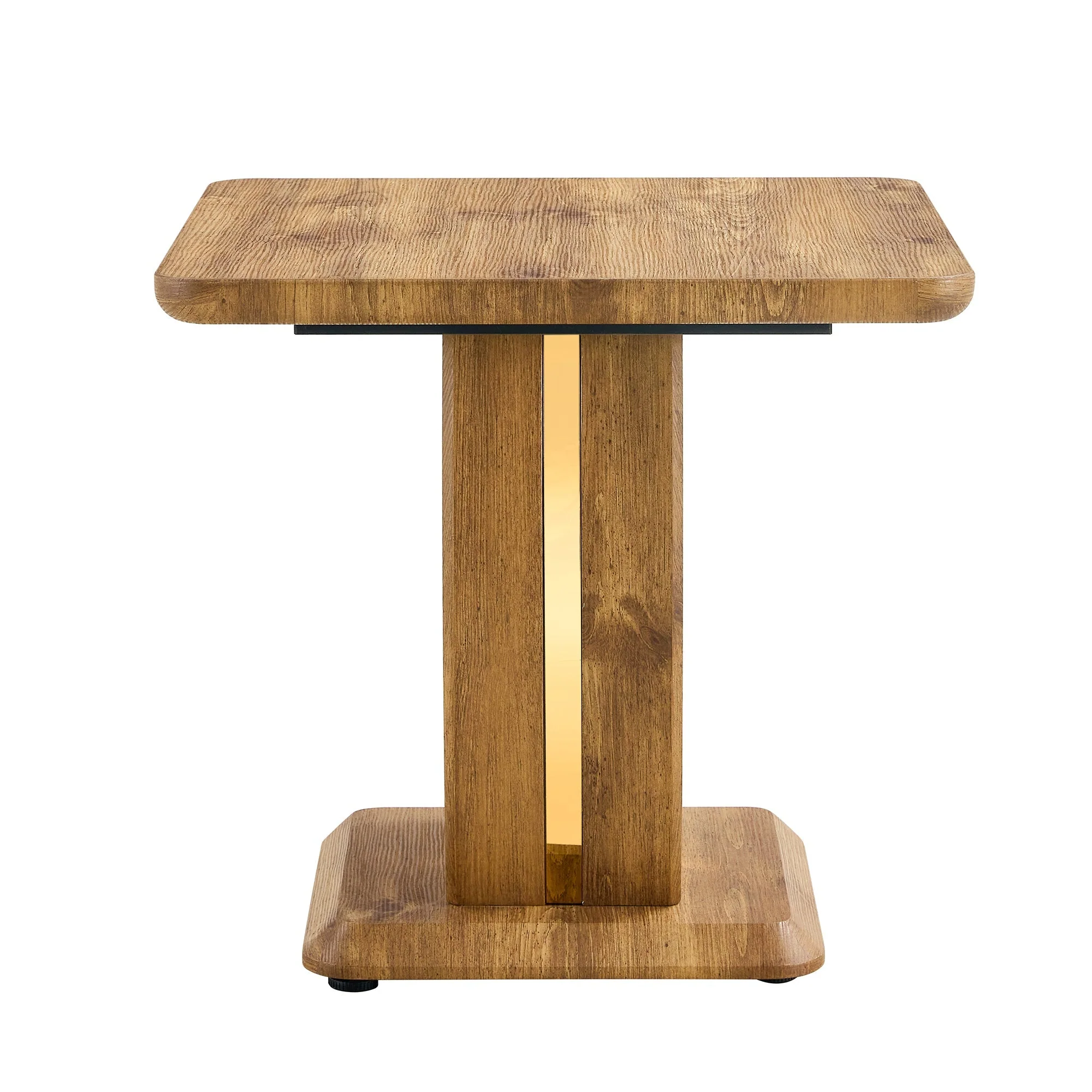 Elegant Wood-Grain Coffee Table - Image 21