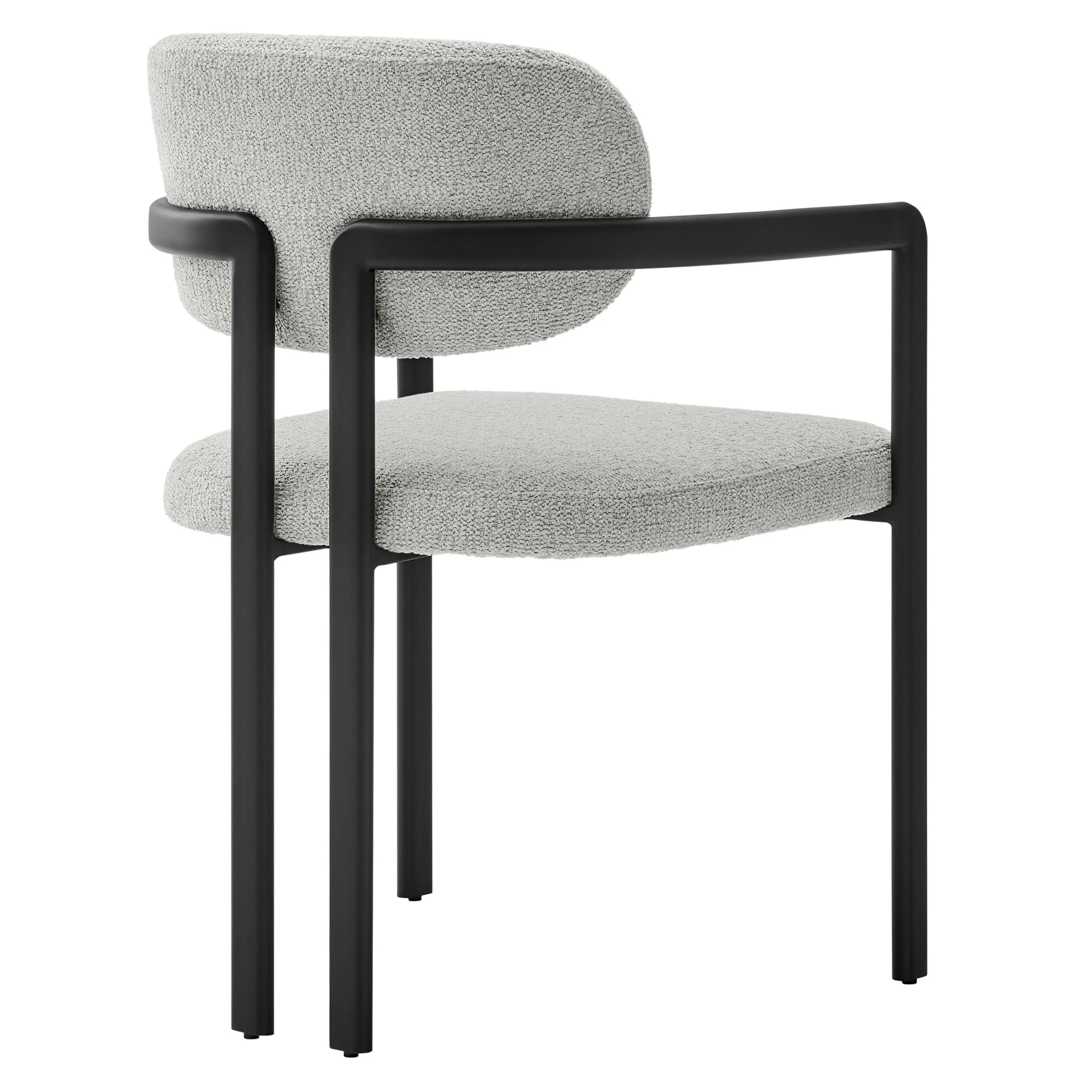 Elio Barrel Fabric and Metal Dining Chair by Modway - Image 10