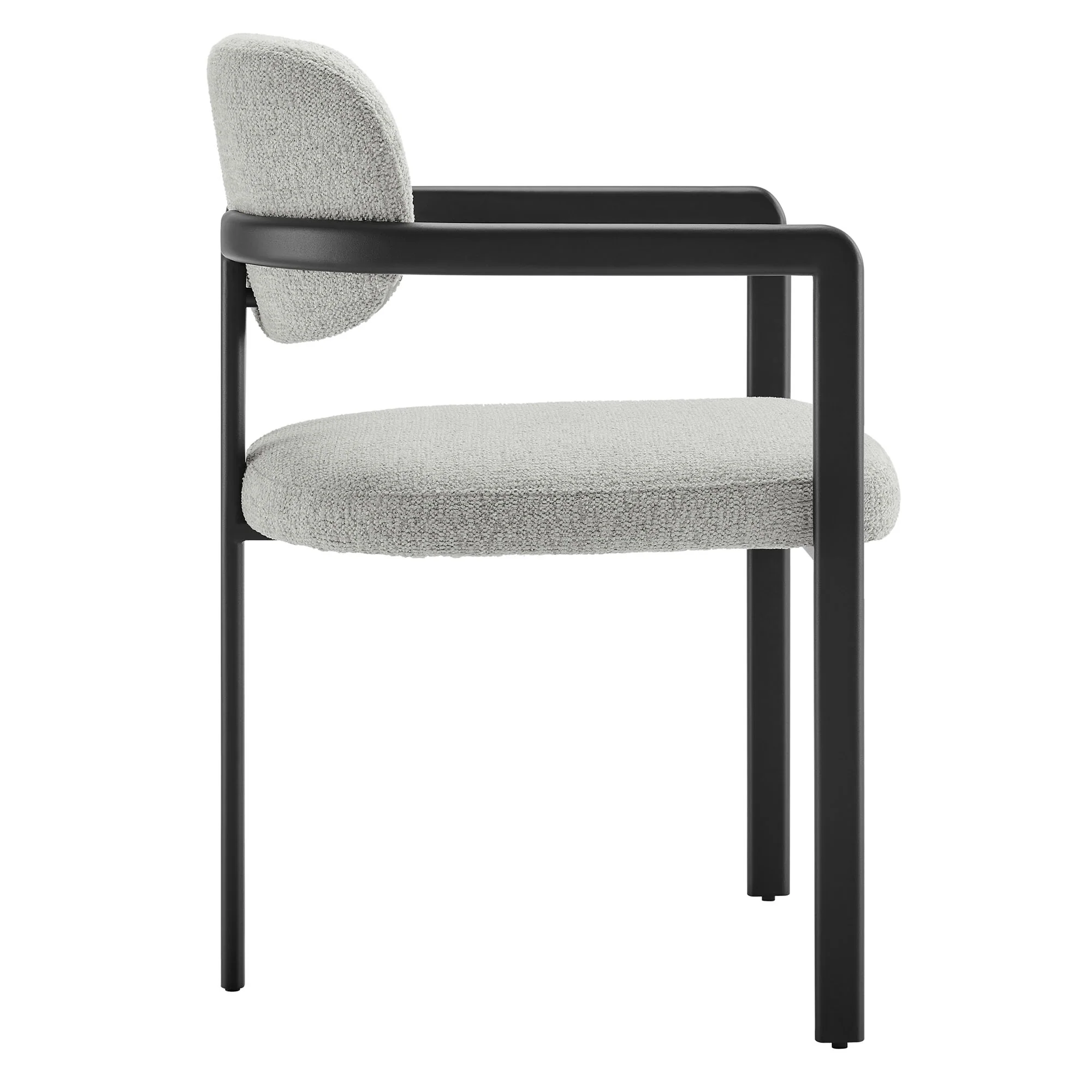 Elio Barrel Fabric and Metal Dining Chair by Modway - Image 12