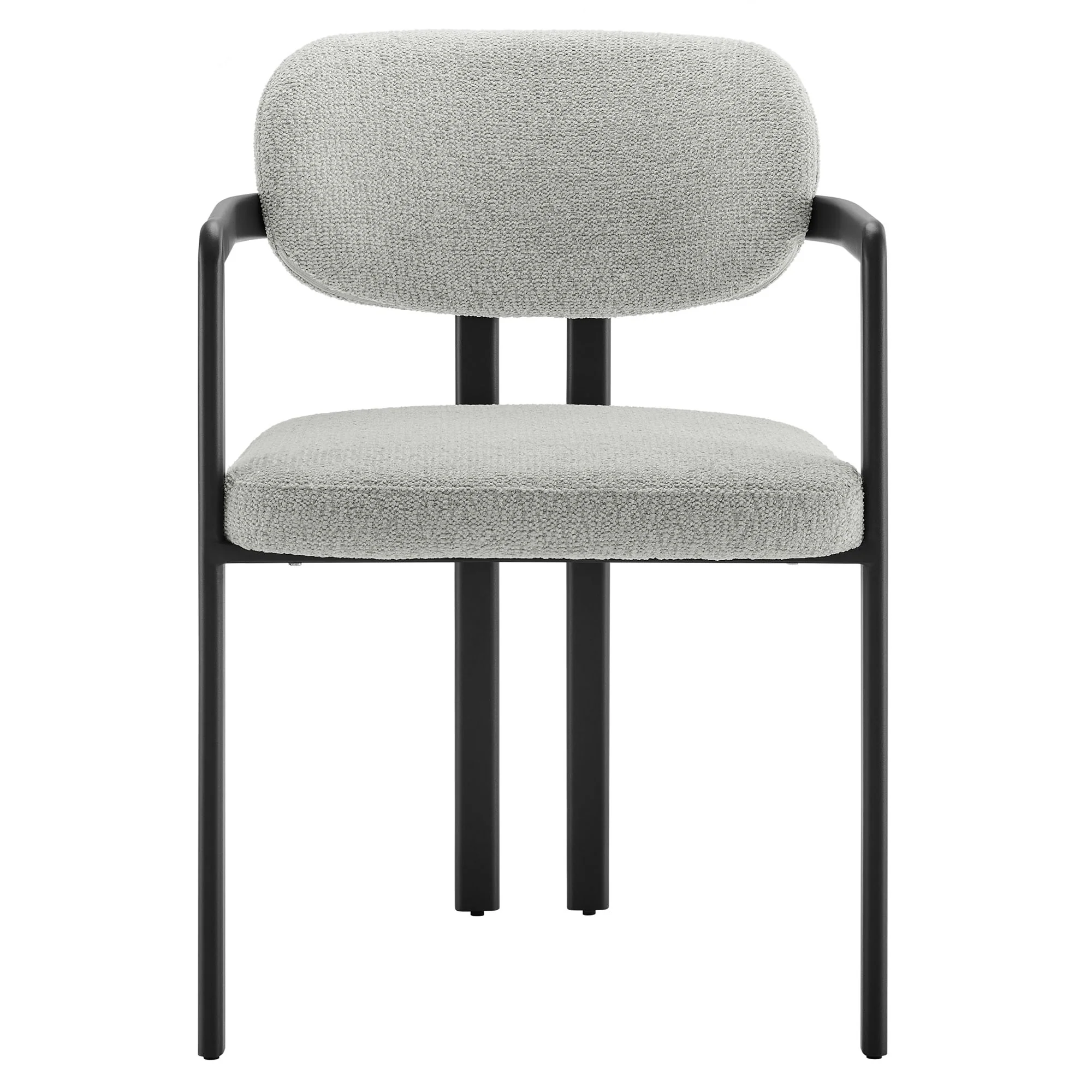 Elio Barrel Fabric and Metal Dining Chair by Modway - Image 8