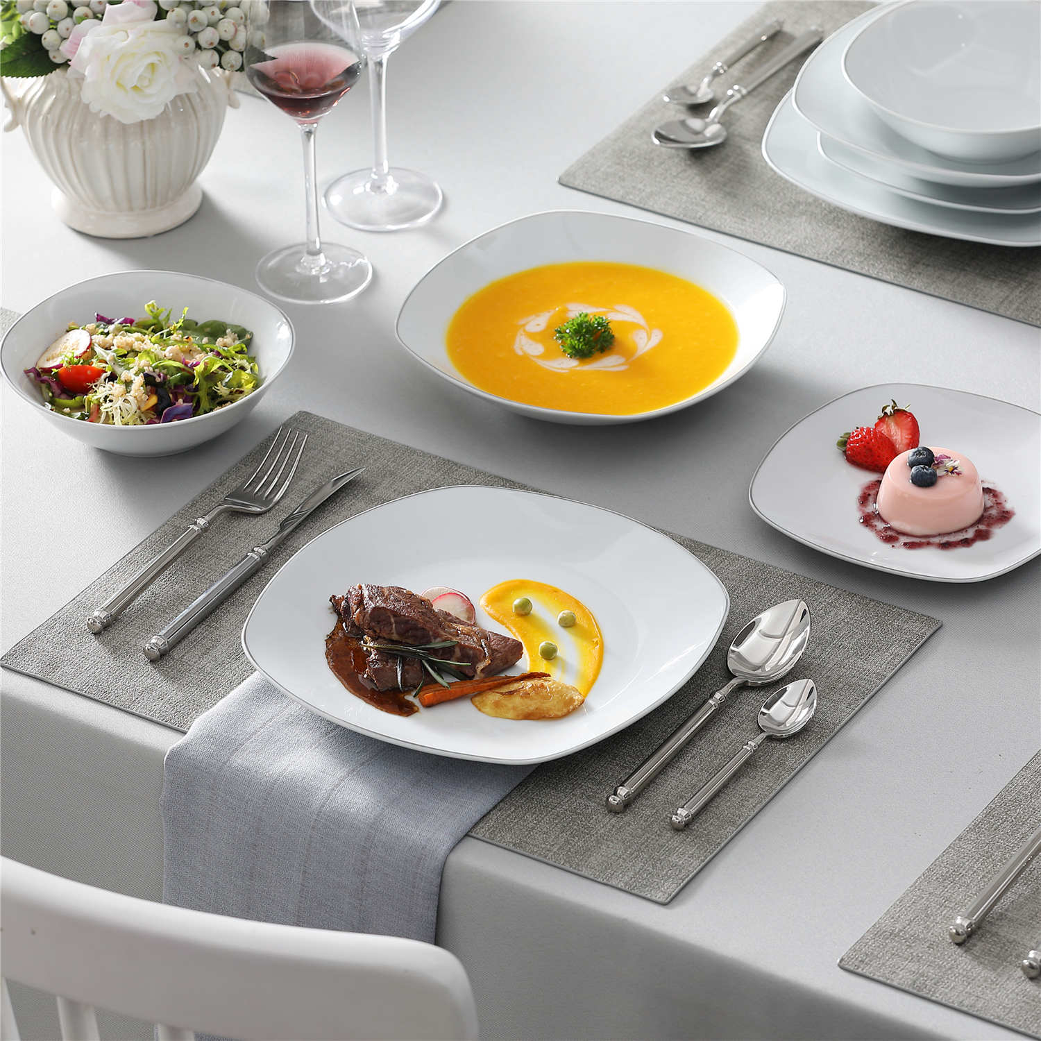 Elisa 24 Piece Dinnerware Set - Image 18