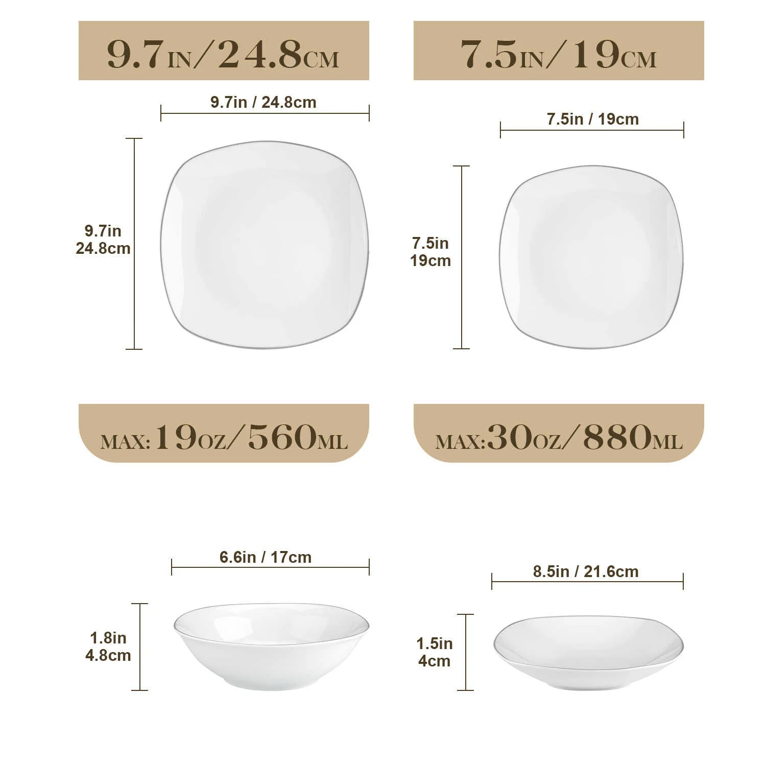 Elisa 24 Piece Dinnerware Set - Image 23