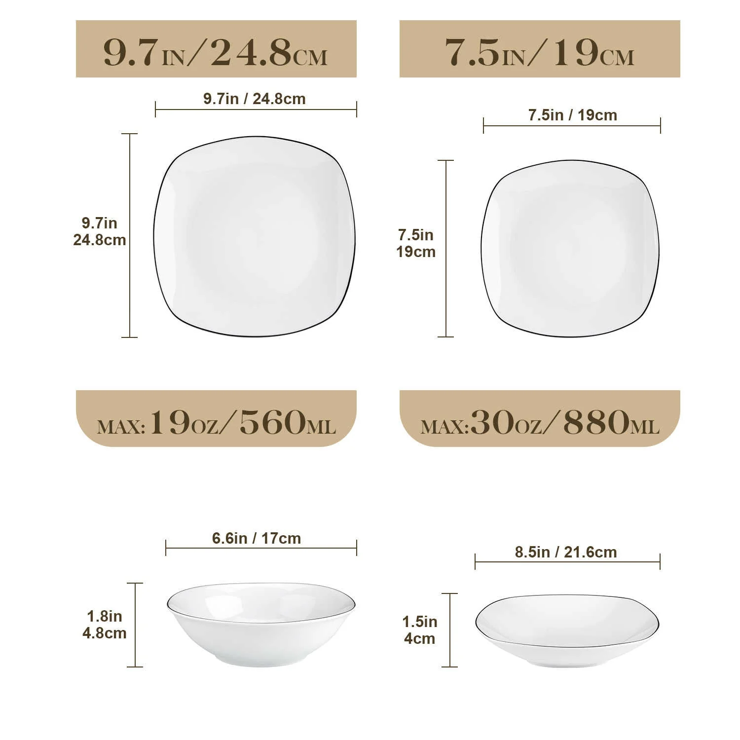 Elisa 24 Piece Dinnerware Set - Image 8