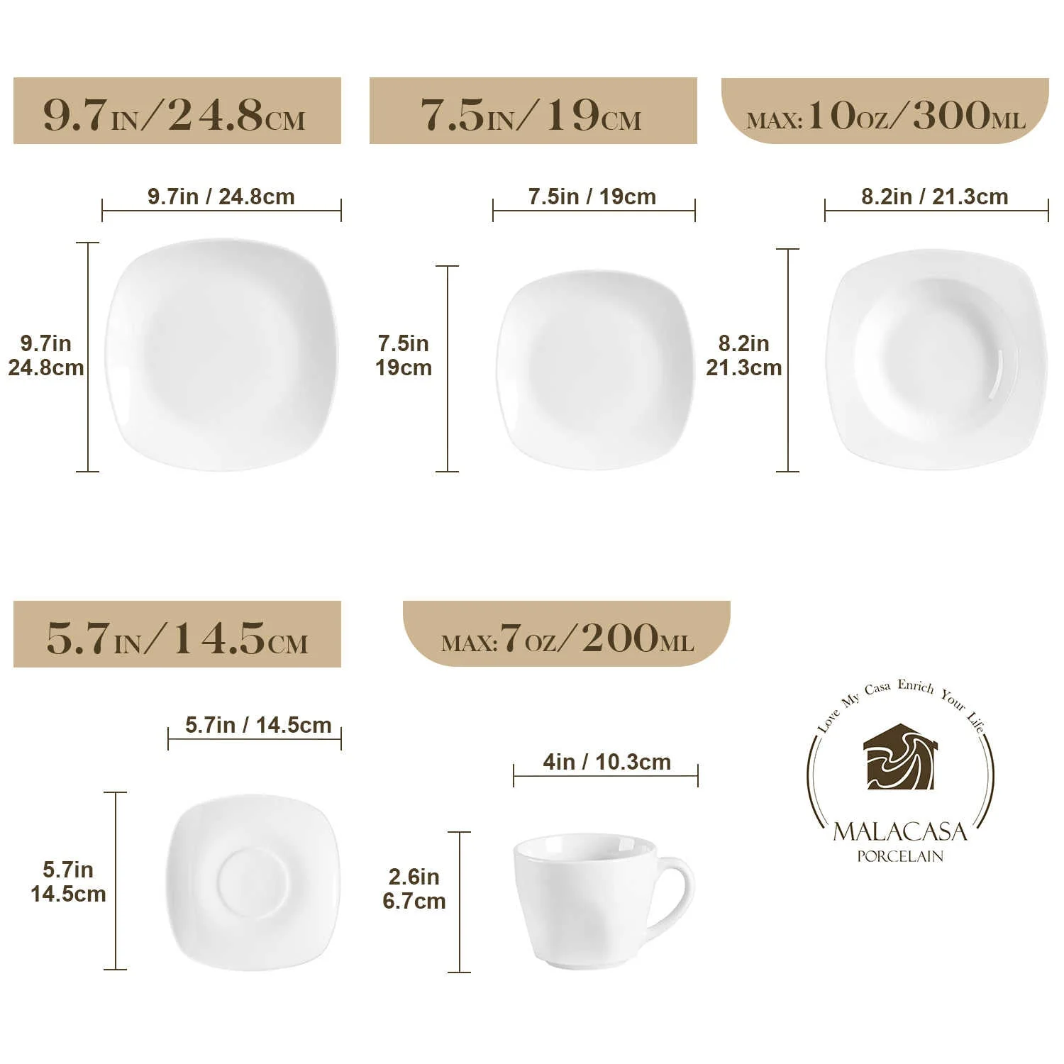 Elisa 30 Piece Dinnerware Set - Image 7