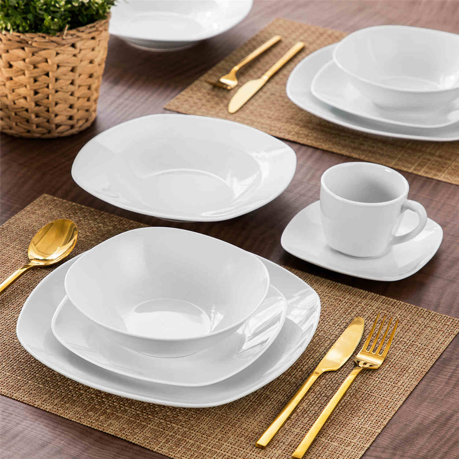 Elisa 36 Piece Dinnerware Set - Image 6