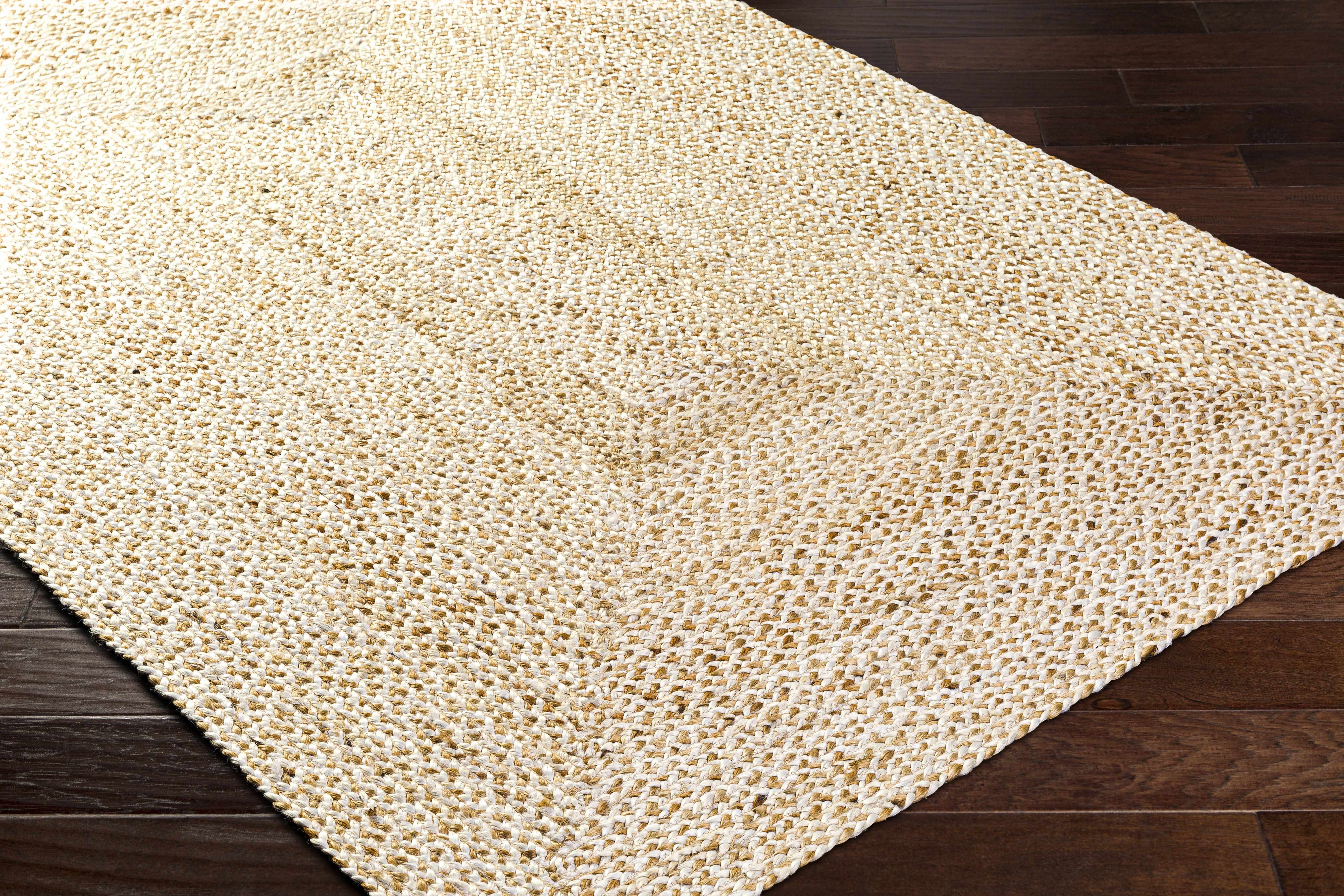 Elkie Cream Jute Area Rug - Clearance - Image 3