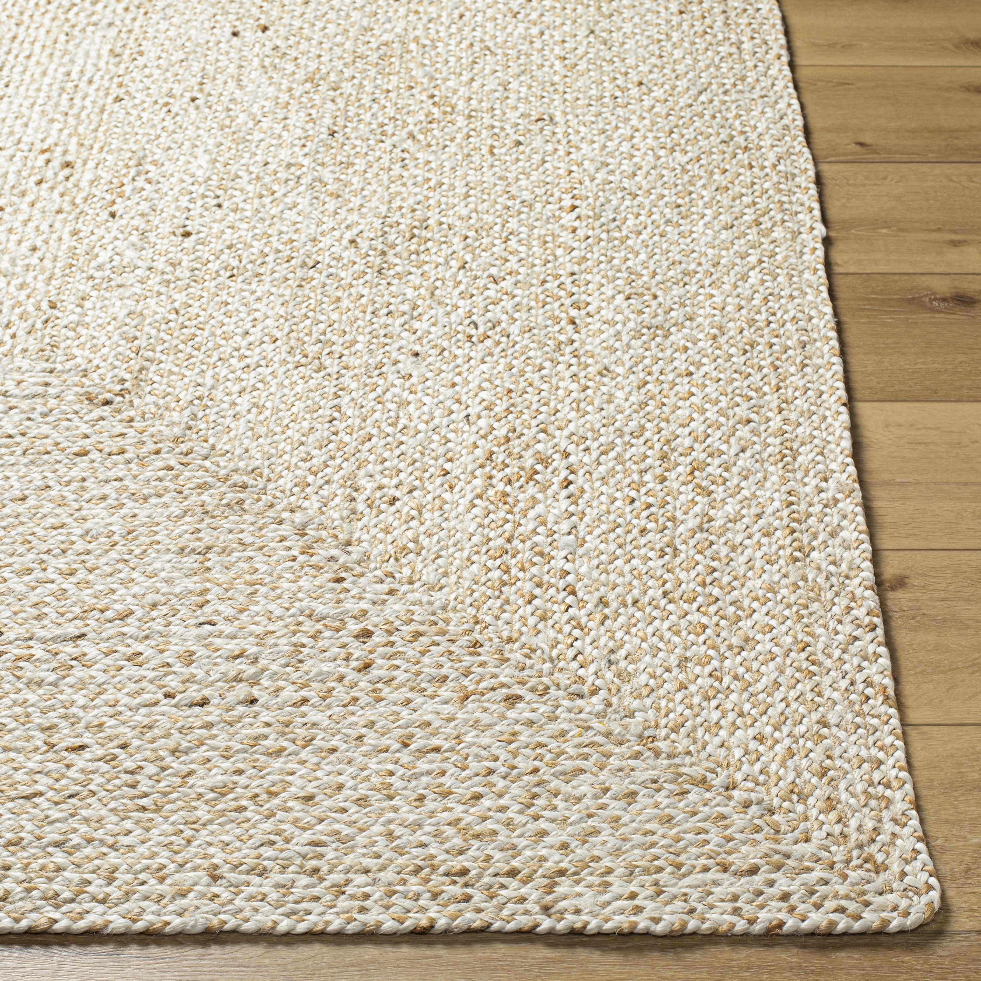 Elkie Cream Jute Area Rug - Clearance - Image 6