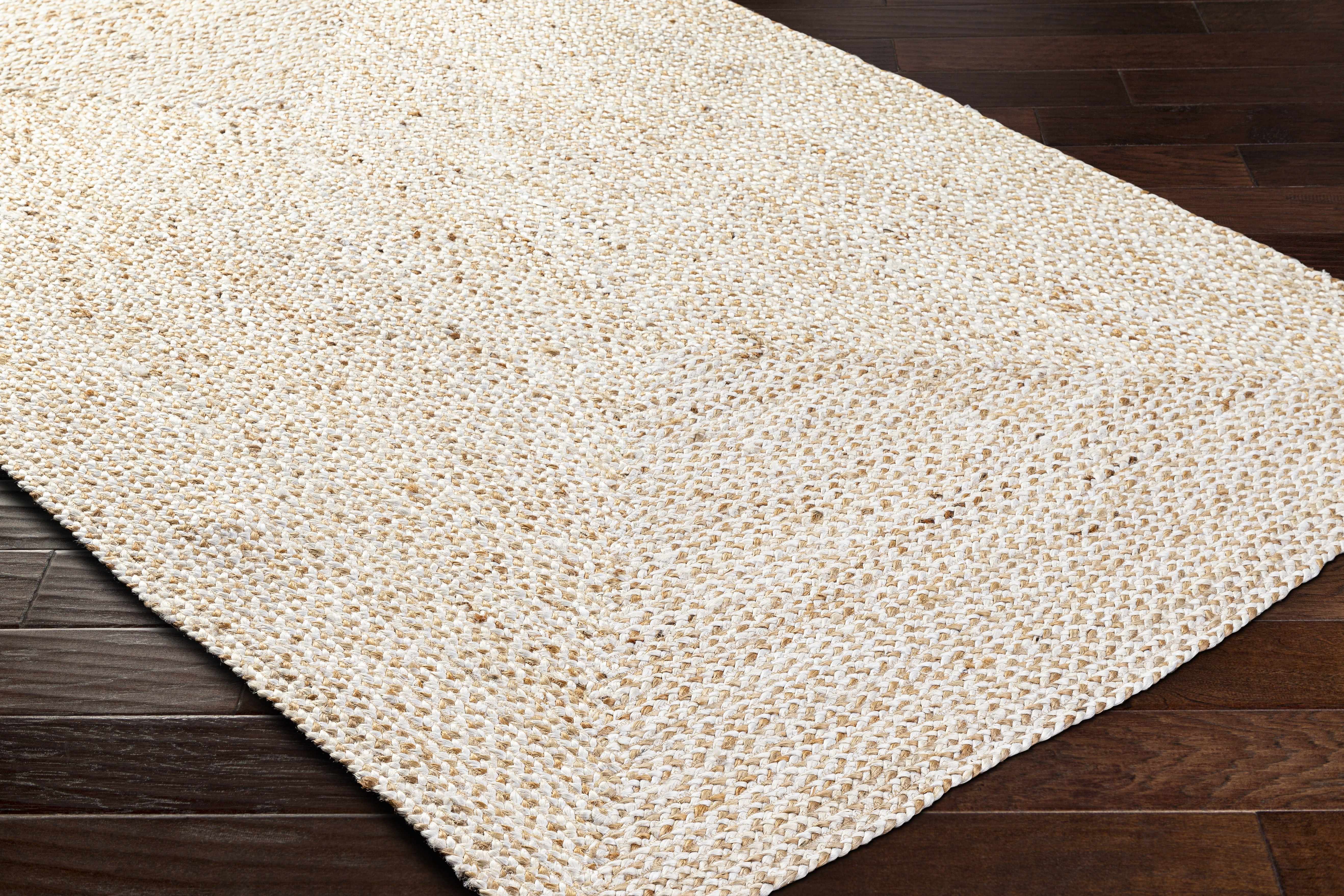 Elkie Cream Jute Area Rug - Clearance - Image 7