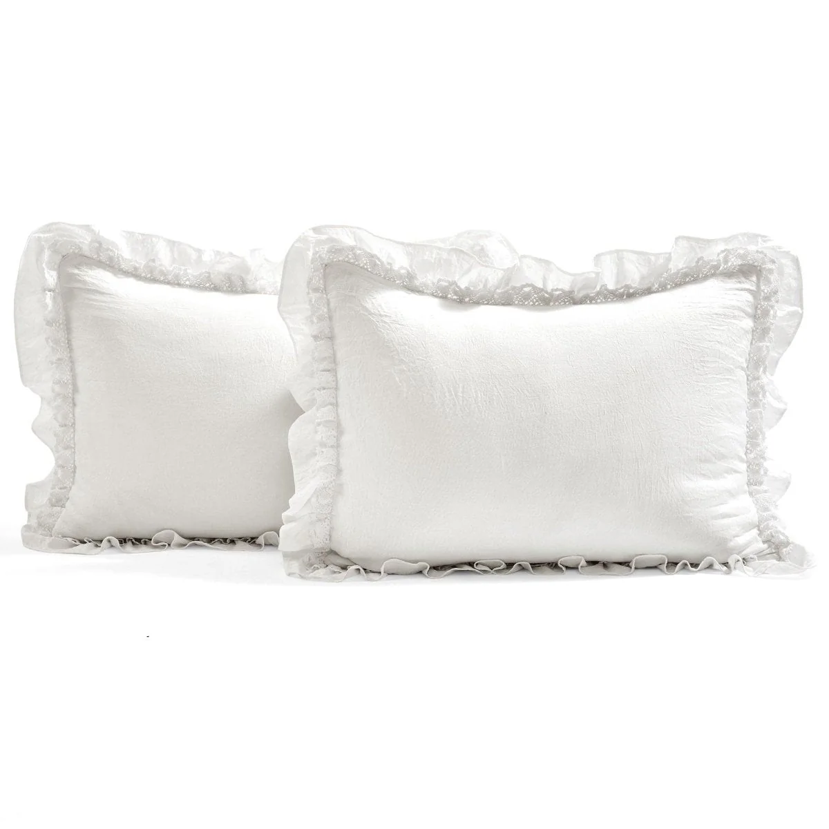 Ella Ruffle Lace 3 Piece Bedspread Set - Image 18