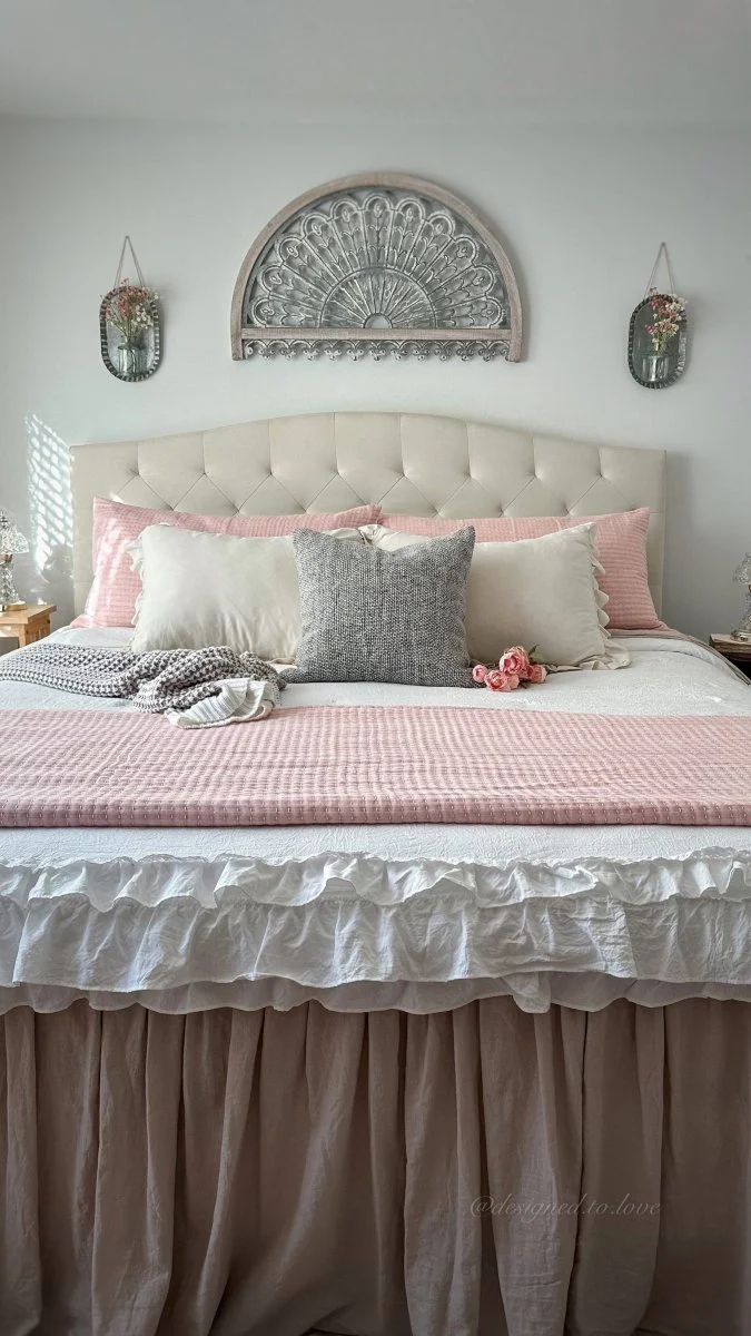 Ella Ruffle Lace 3 Piece Comforter Set - Image 30