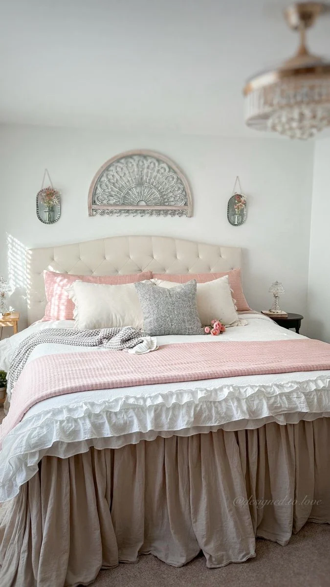 Ella Ruffle Lace 3 Piece Comforter Set - Image 31