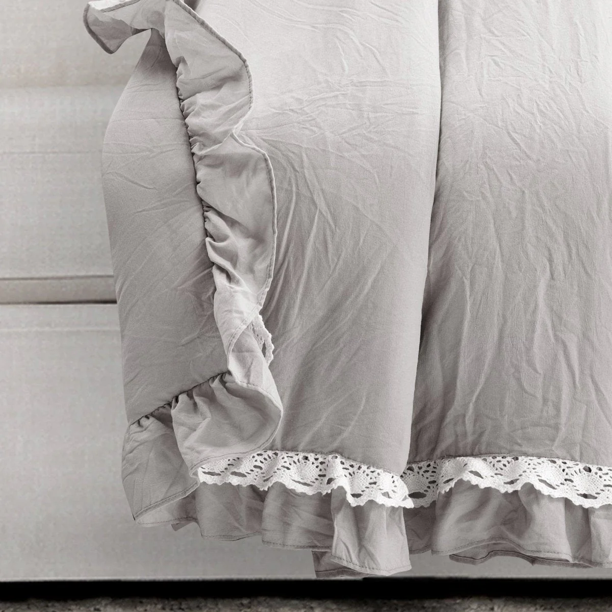 Ella Ruffle Lace Throw - Image 3