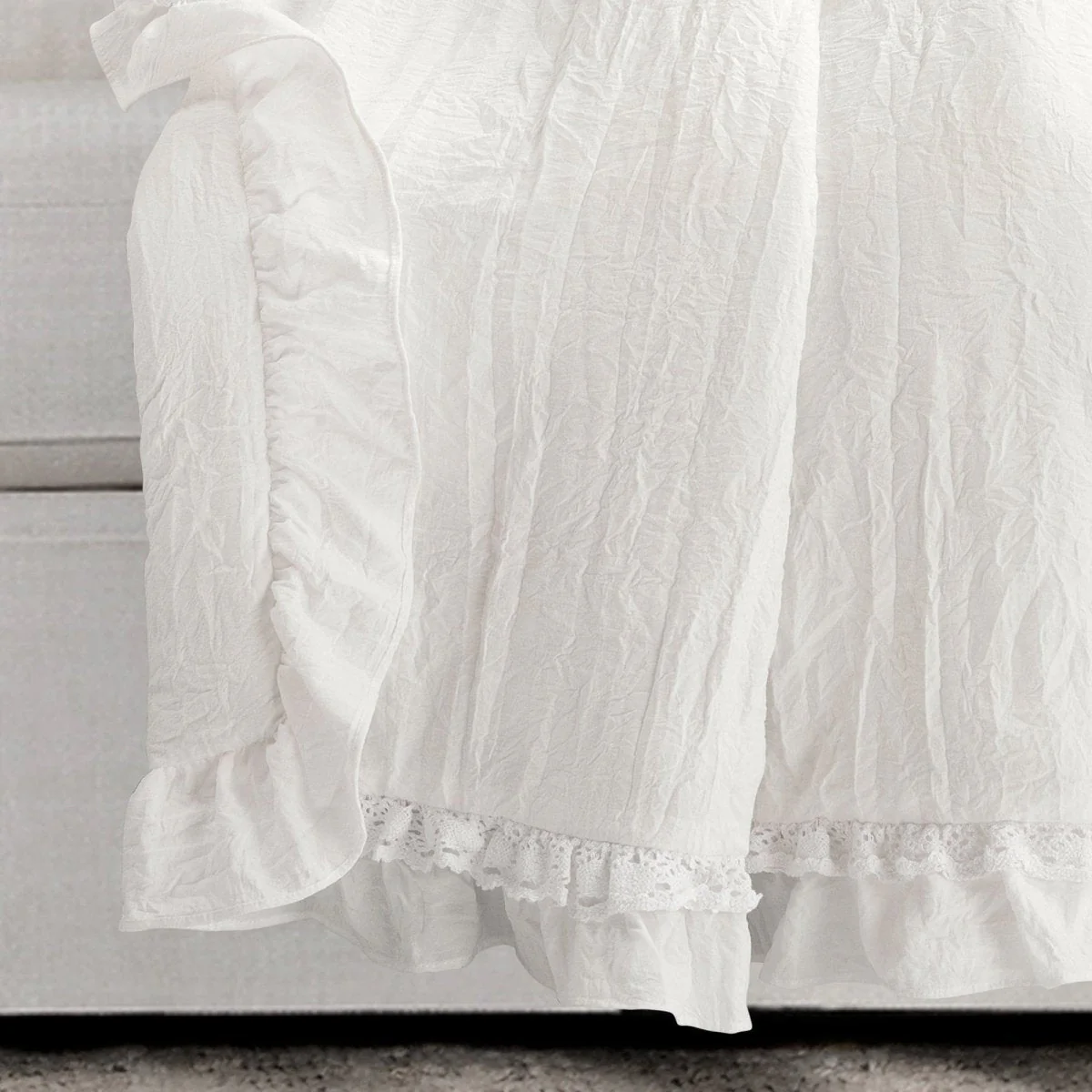 Ella Ruffle Lace Throw - Image 8