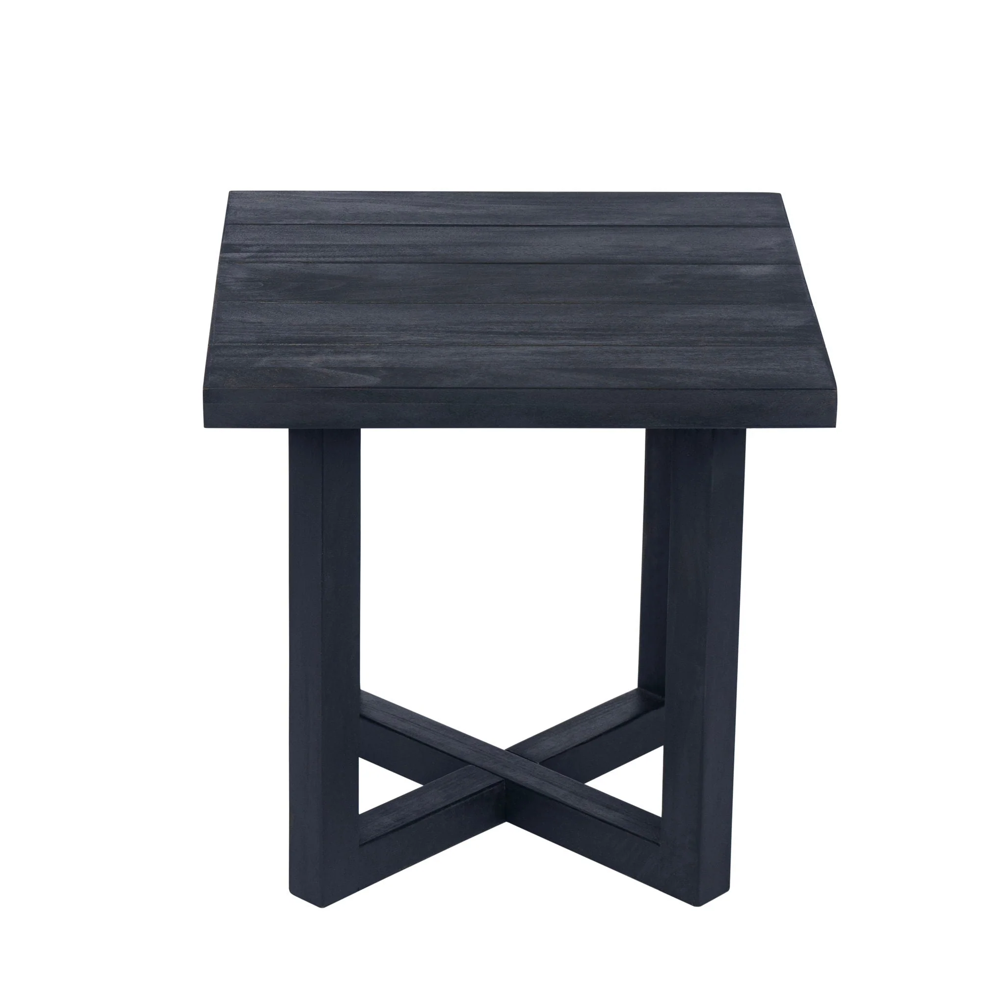 Ella - Square Side Table With Cross Stretcher Base - Image 5