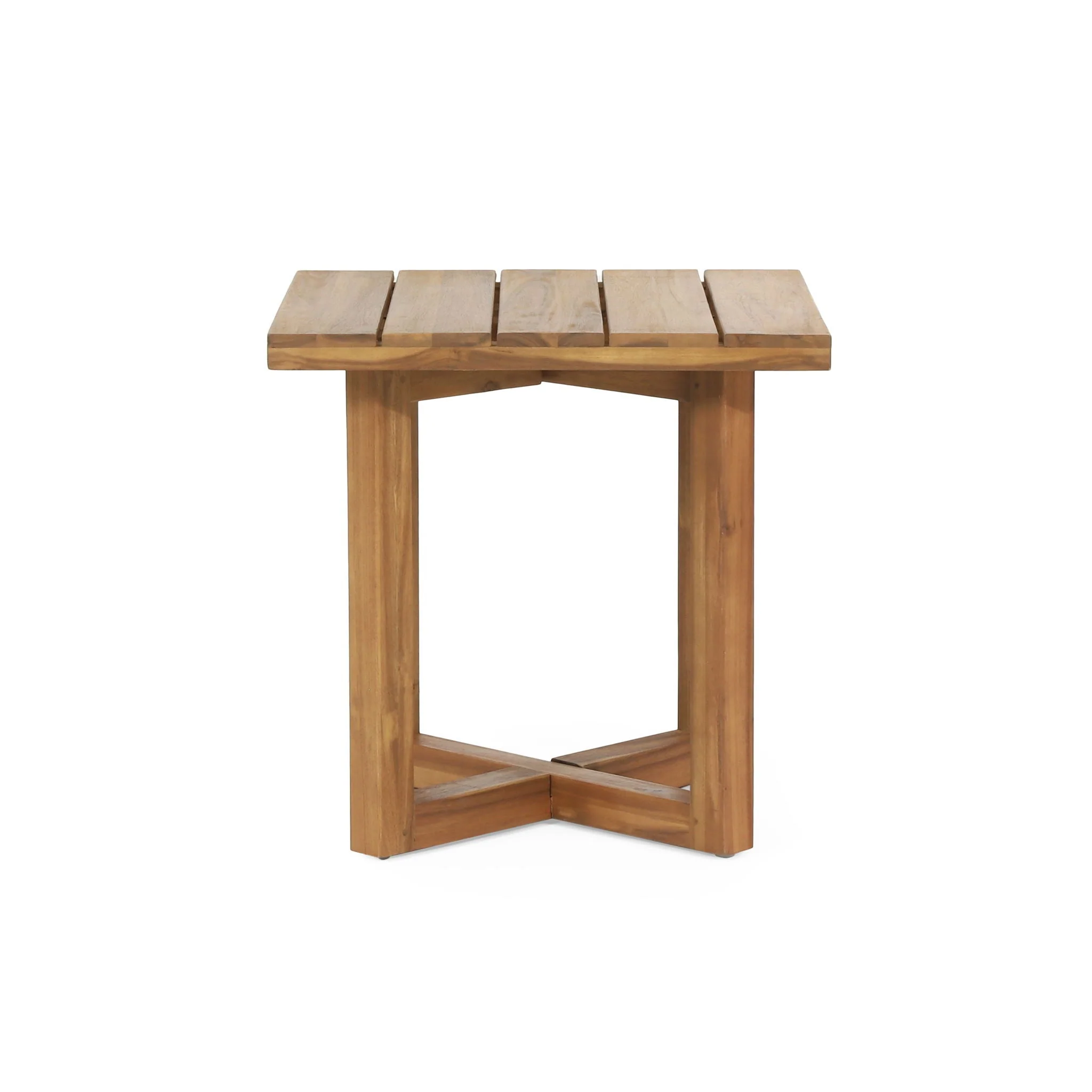 Ella - Square Side Table With Cross Stretcher Base - Image 7
