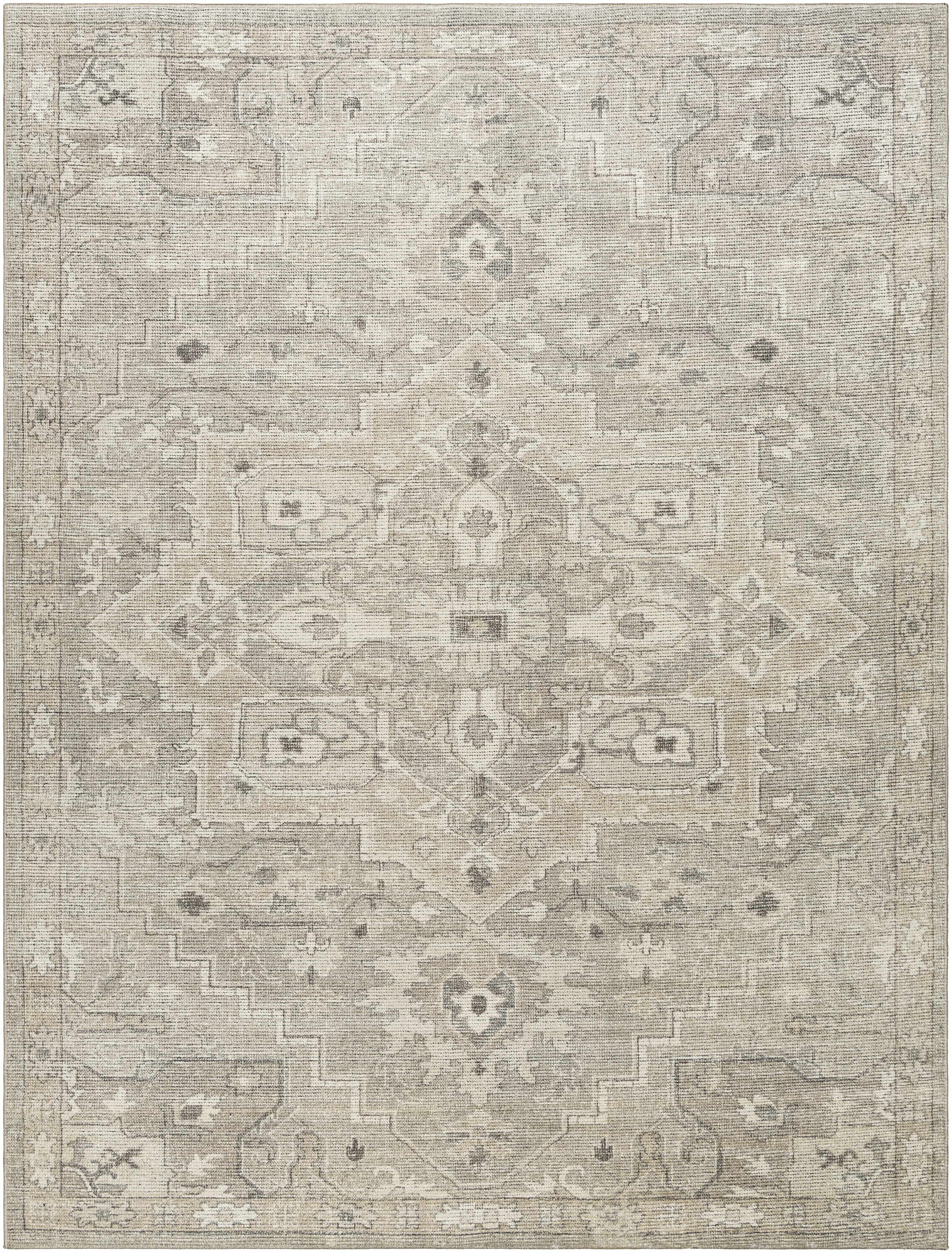 Elle Medallion Light Gray Area Rug - Image 15
