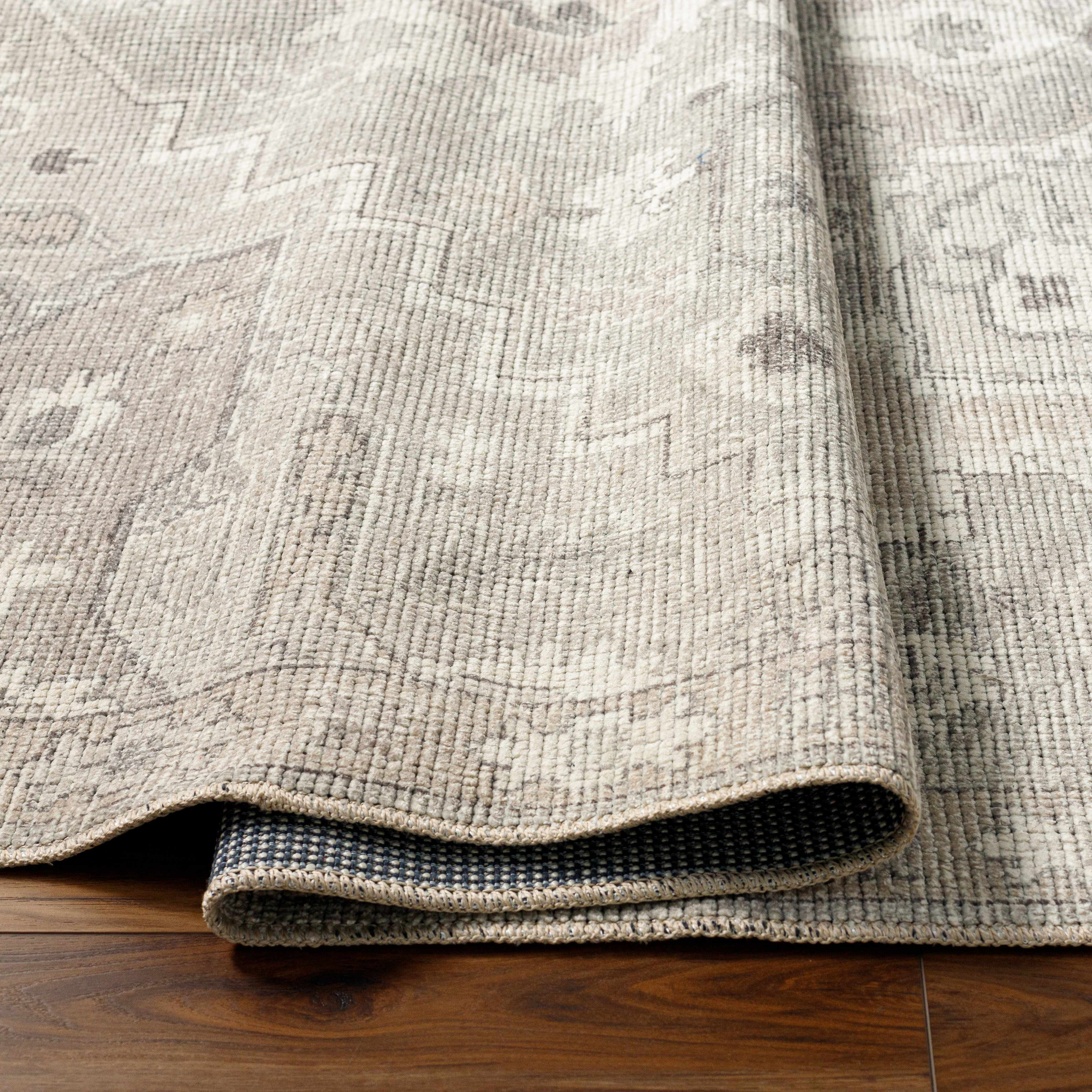 Elle Medallion Light Gray Area Rug - Image 8