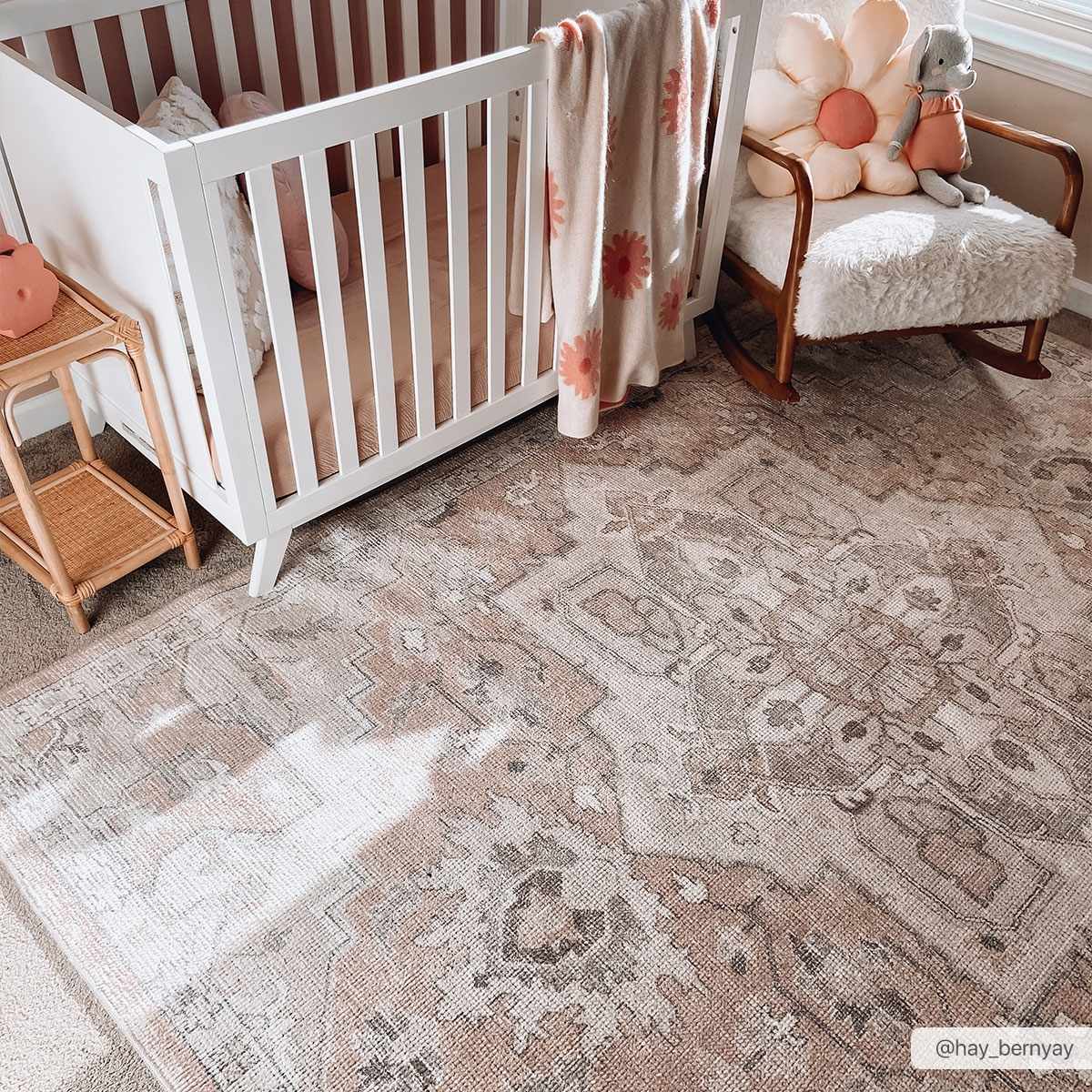 Elle Medallion Taupe Area Rug - Image 2