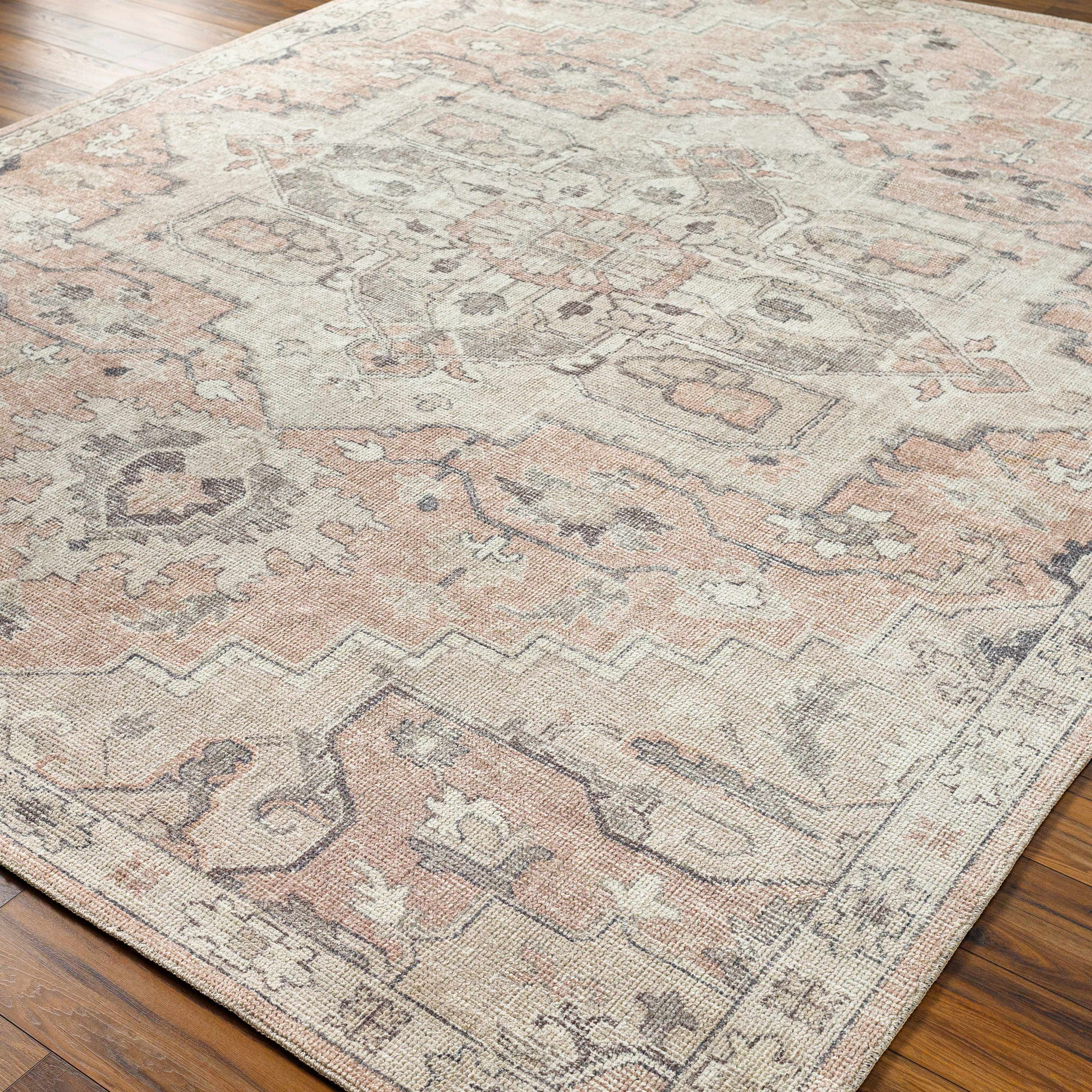 Elle Medallion Taupe Area Rug - Image 9