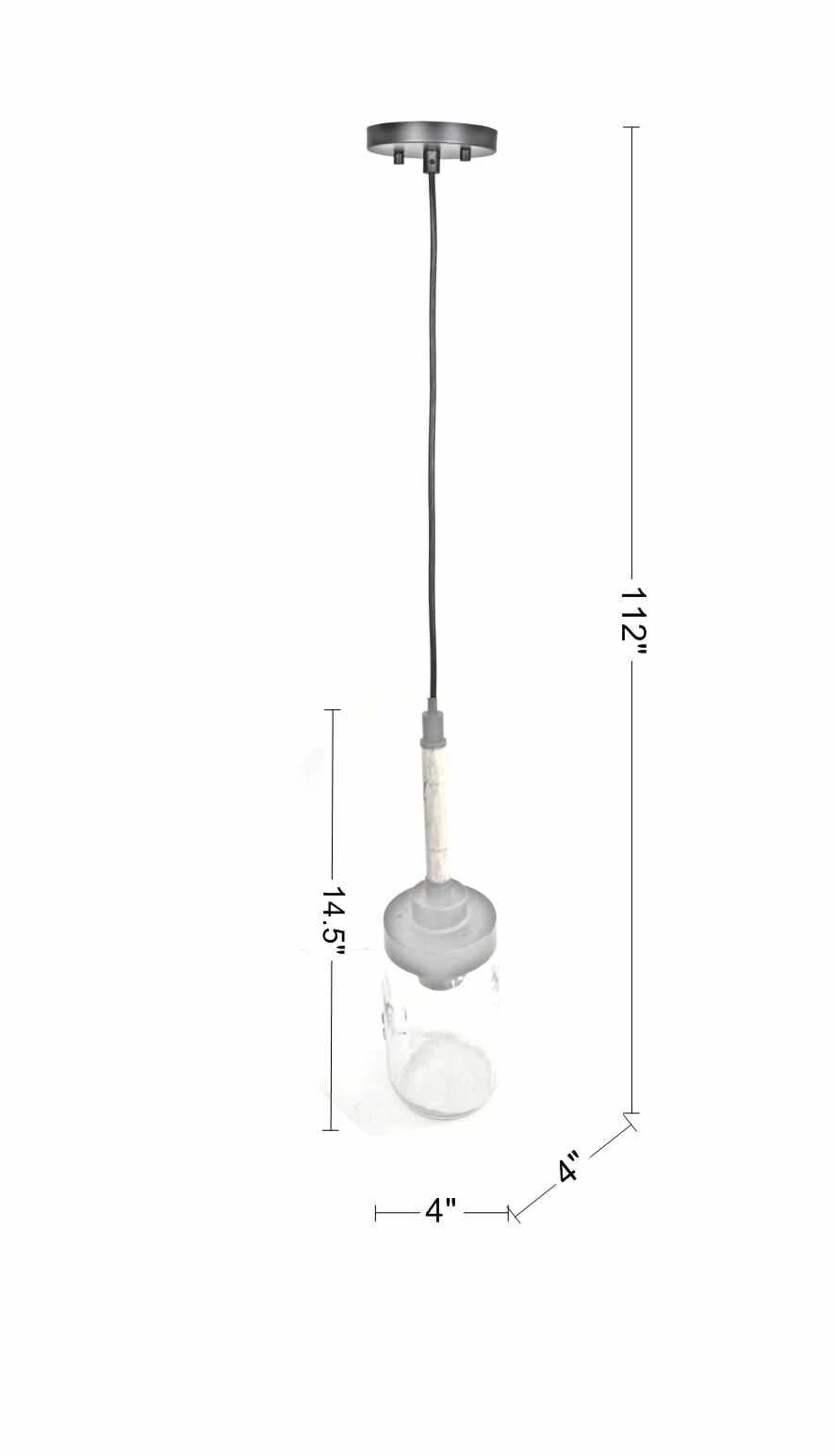 Ellerker Ceiling Light - Clearance - Image 4