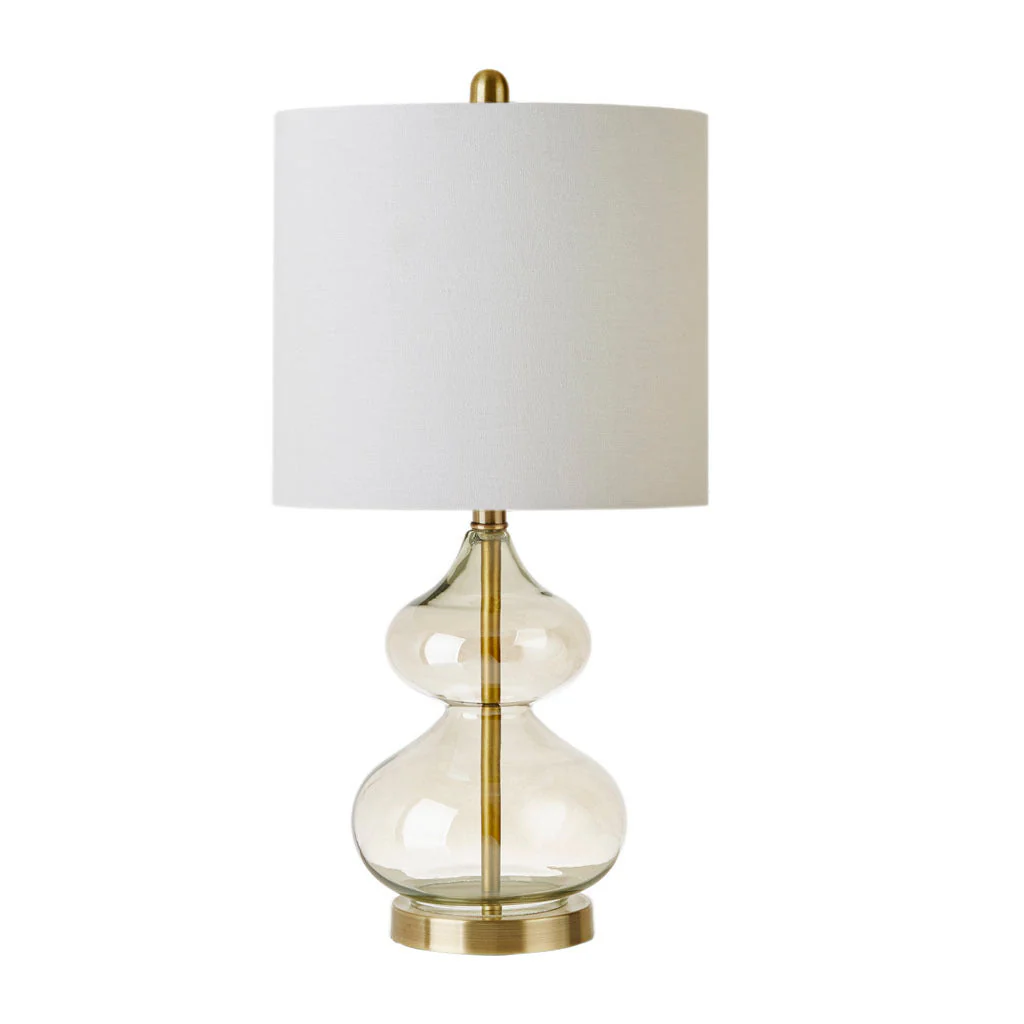 Ellipse Curved Glass Table Lamp, Set of 2 - Image 2
