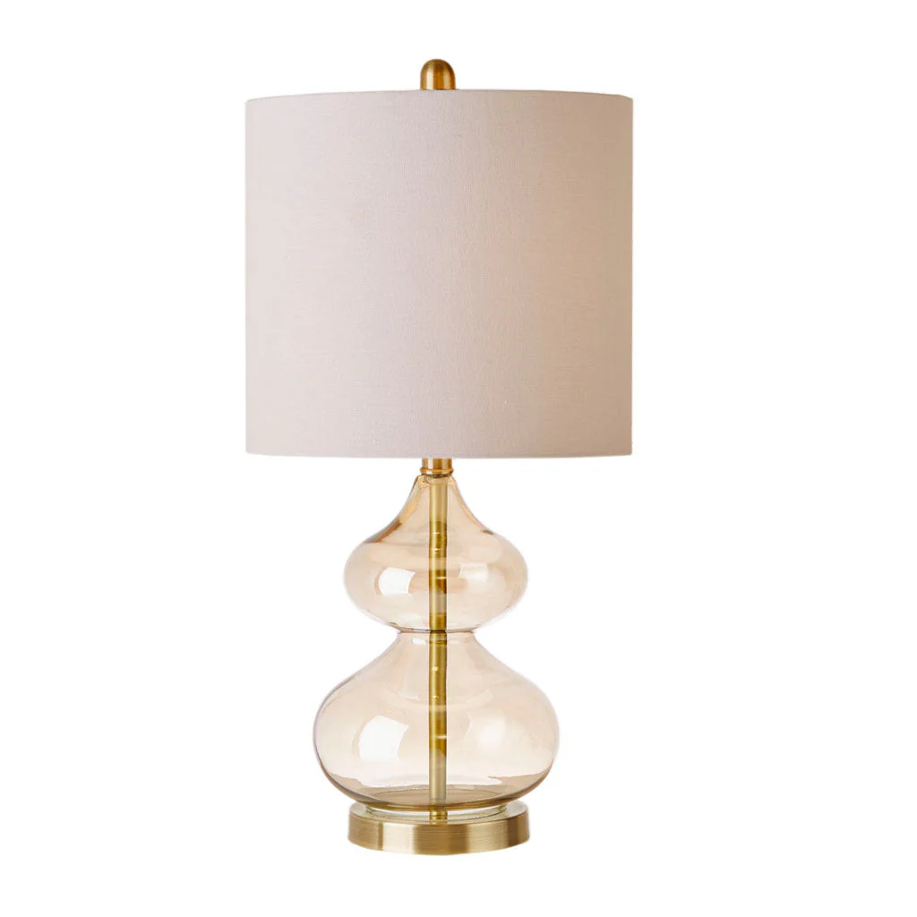 Ellipse Curved Glass Table Lamp, Set of 2 - Image 3