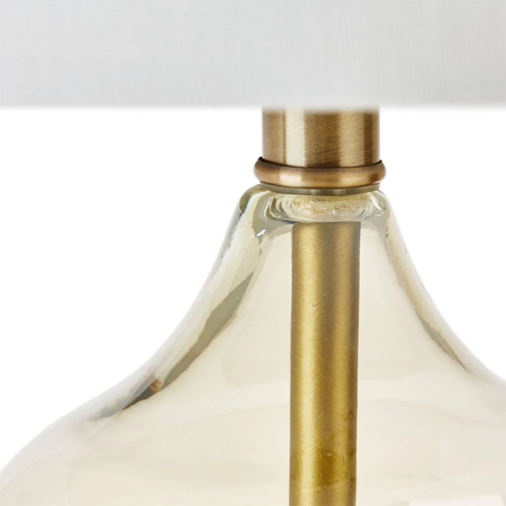 Ellipse Curved Glass Table Lamp, Set of 2 - Image 5