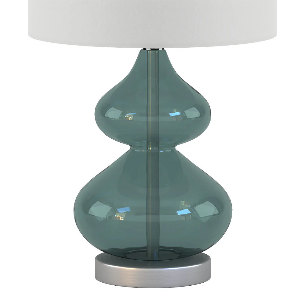 Ellipse Curved Glass Table Lamp, Set of 2 - Image 6