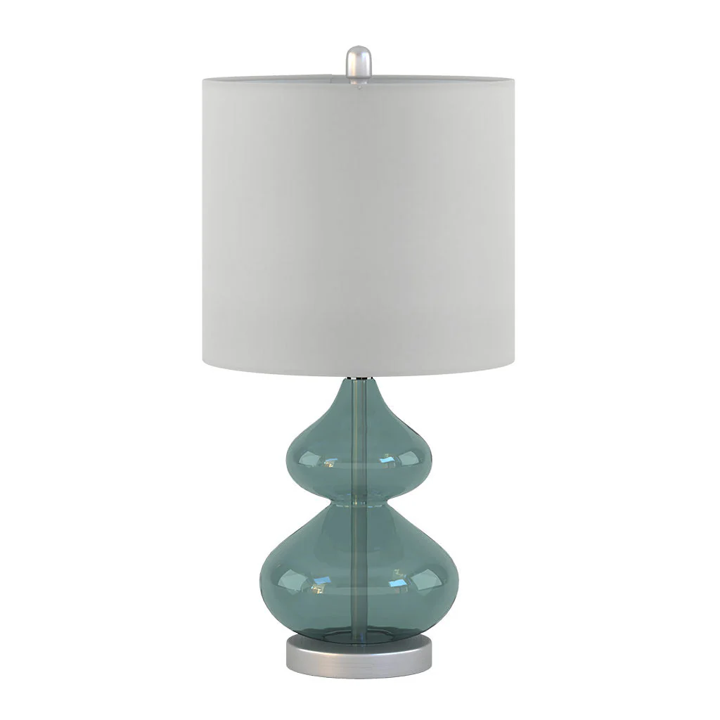 Ellipse Curved Glass Table Lamp, Set of 2 - Image 7