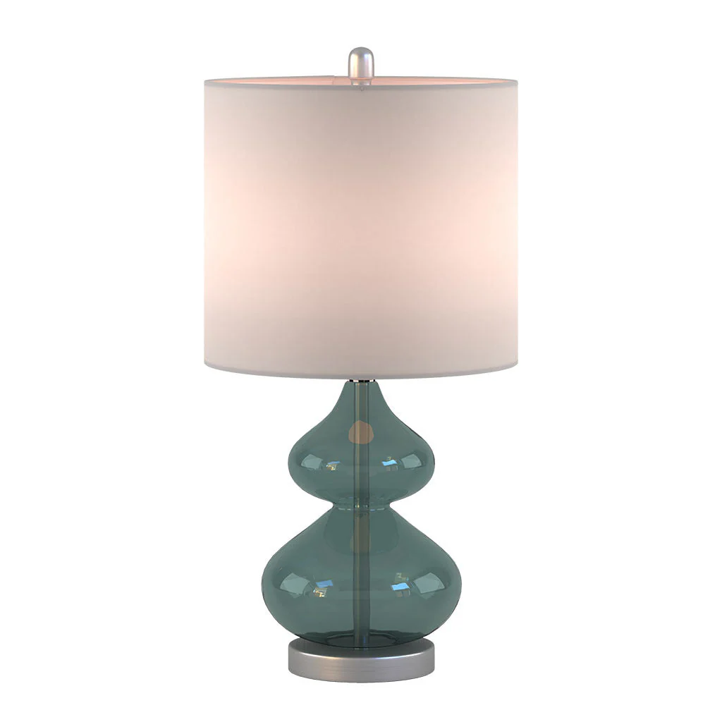 Ellipse Curved Glass Table Lamp, Set of 2 - Image 8