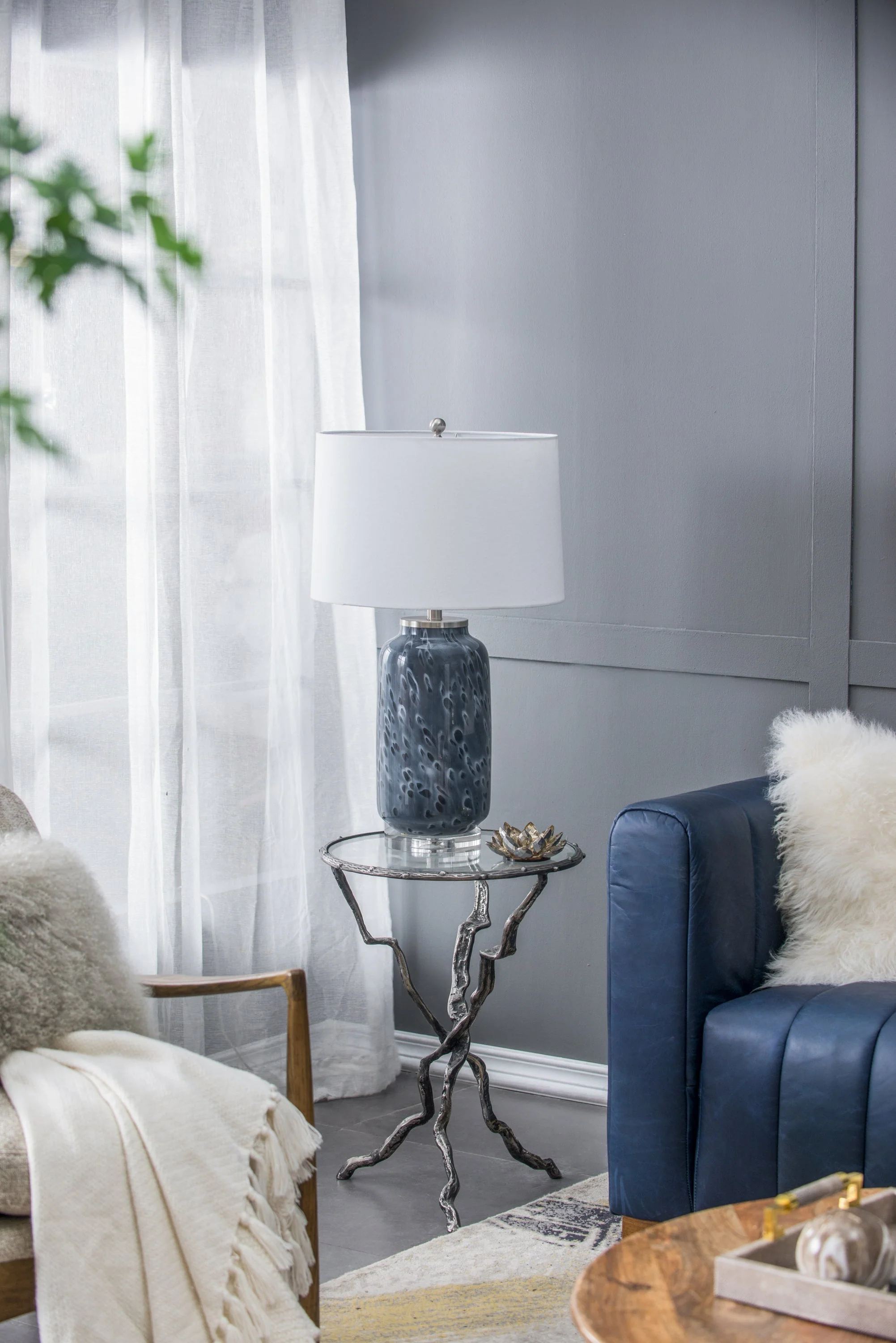 Ellis Glass Table Lamp - Image 3