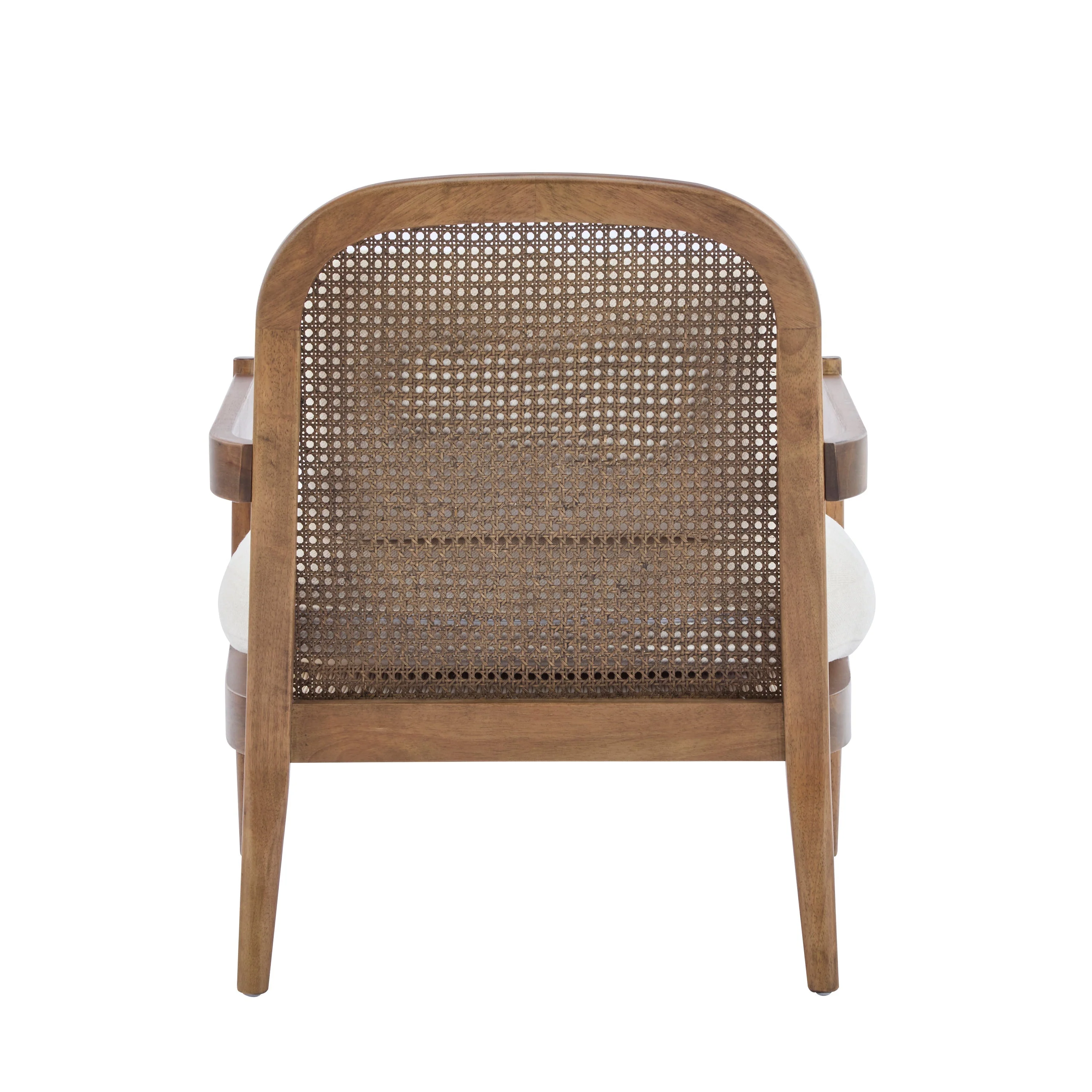 Elliston Rattan Backrest Solid Wood Accent Chair with Cushions - Set of 2 - Image 61