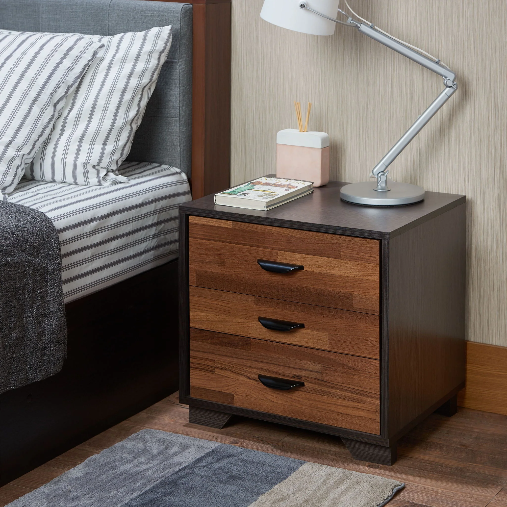 Eloy - Accent Table - Walnut / Espresso - Image 4