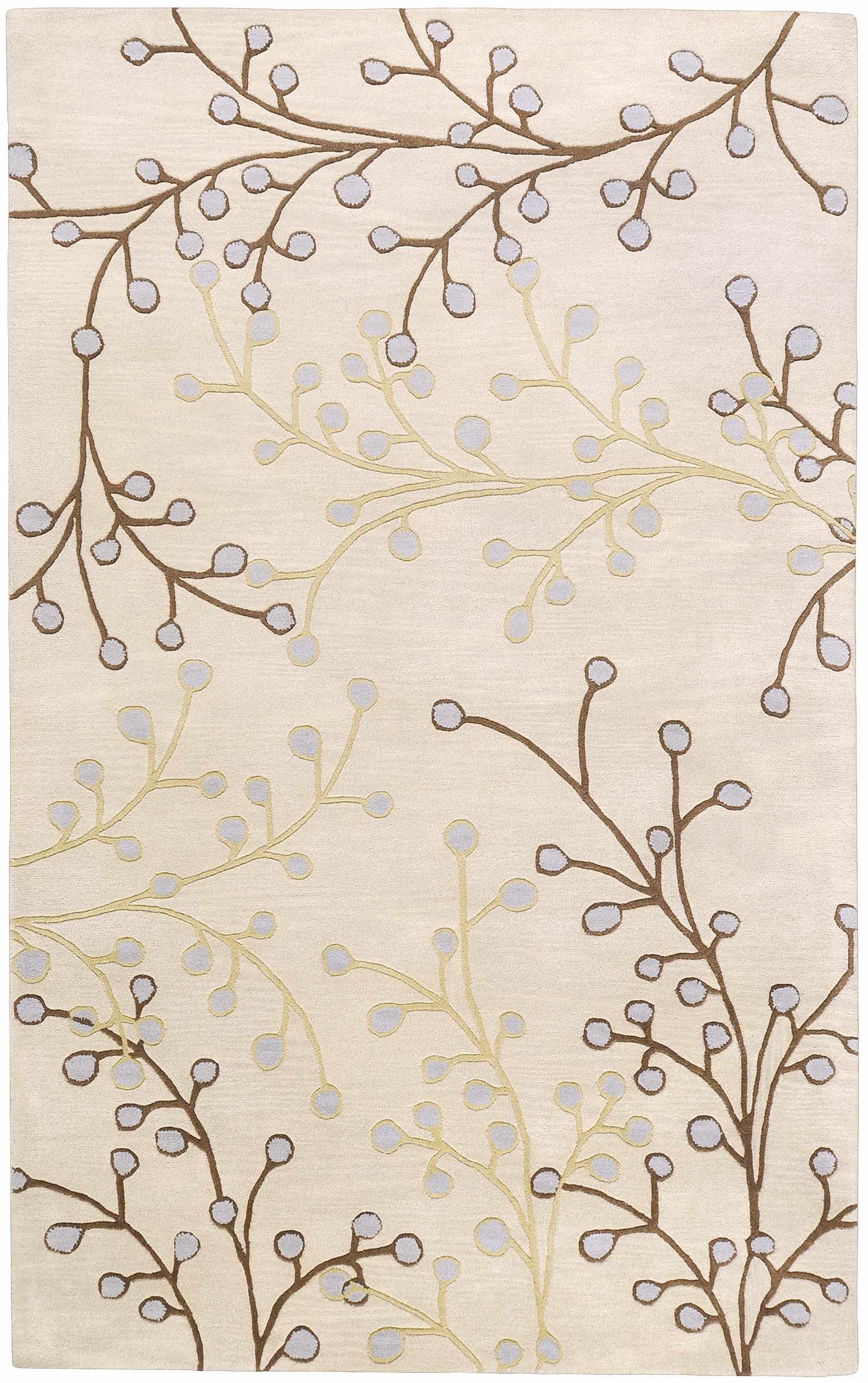 Elsu Beige&Gray Wool Rug - Image 11