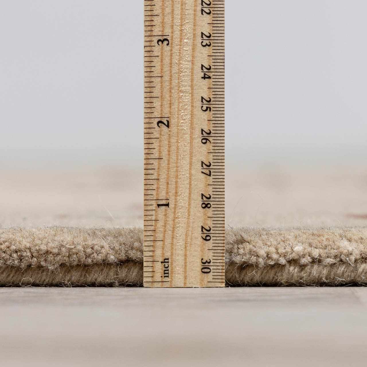 Elsu Beige&Gray Wool Rug - Image 7