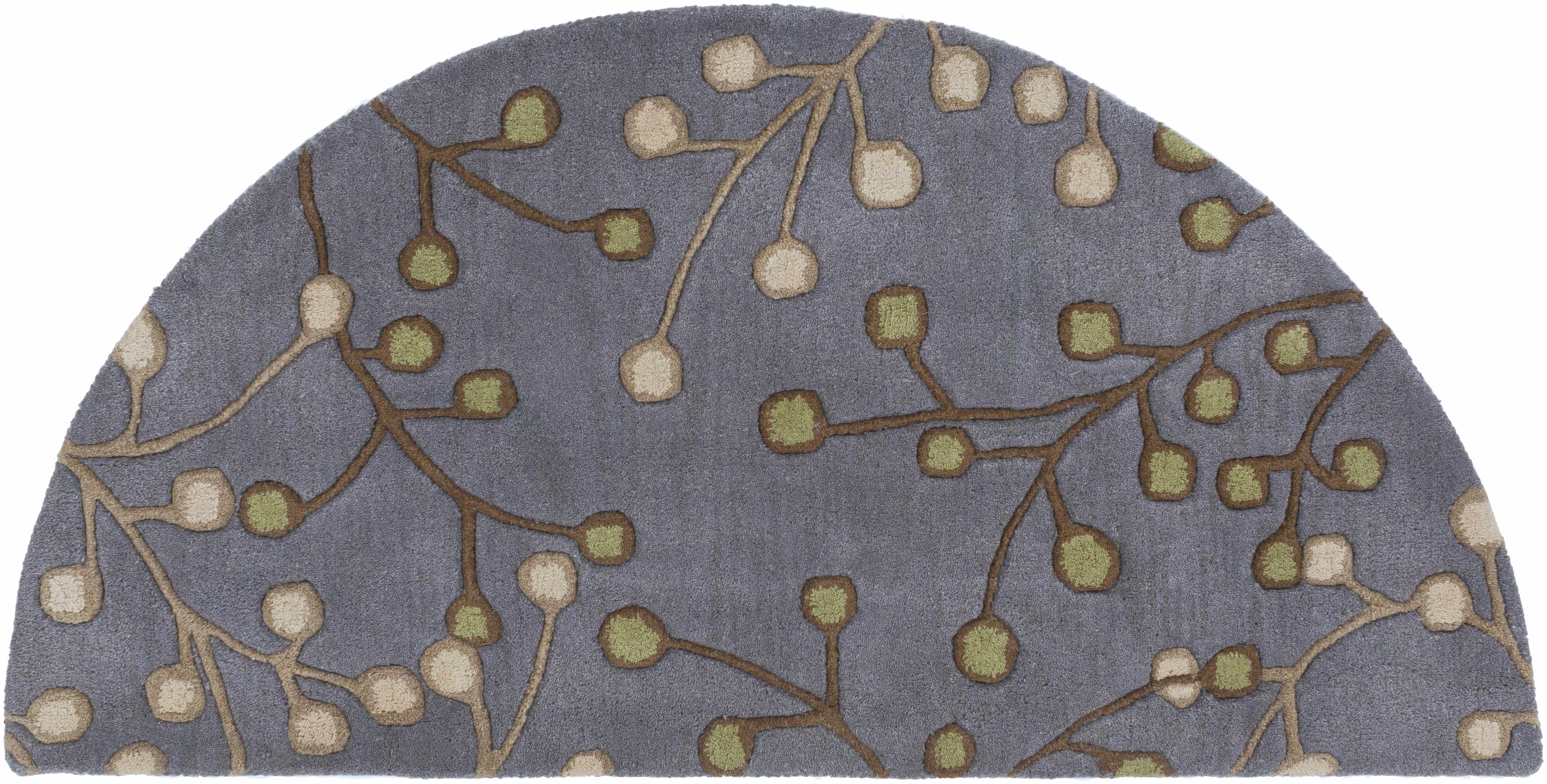 Elsu Brown Beige Wool Rug - Image 11