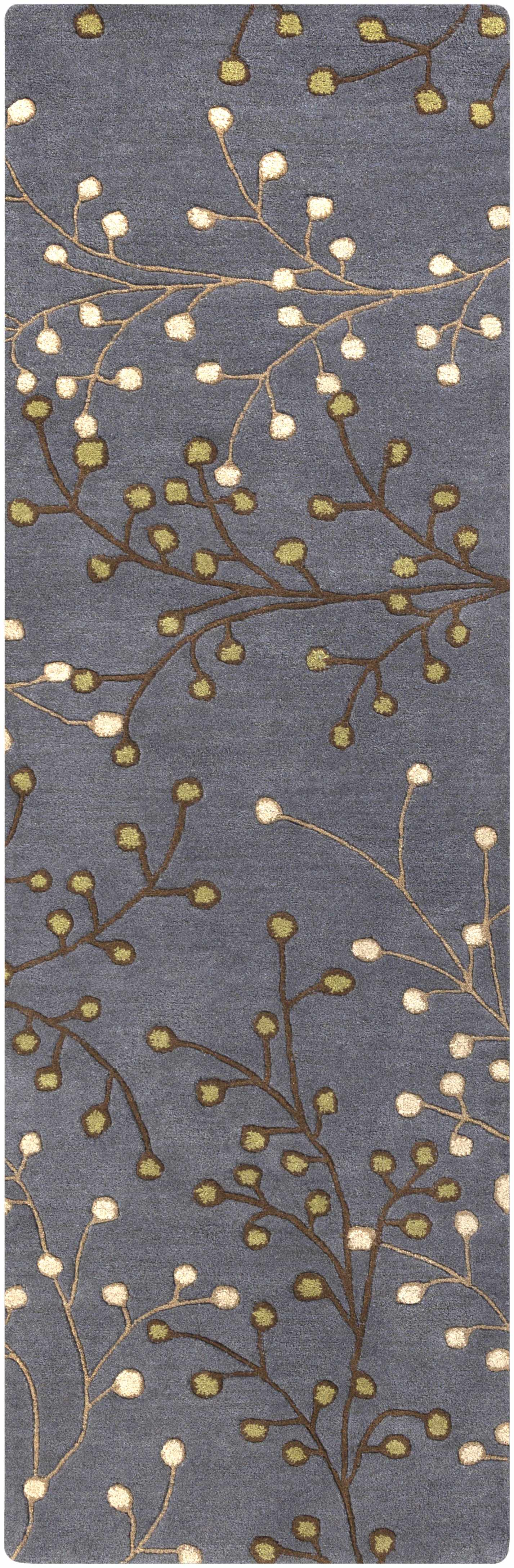 Elsu Brown Beige Wool Rug - Image 6